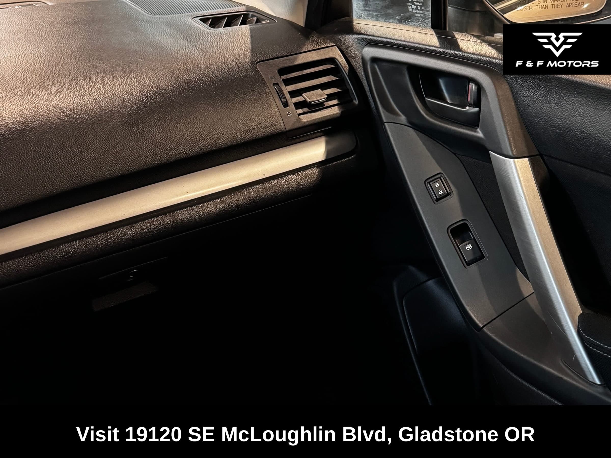 2014 Subaru Forester 2.5I Premium — Interior