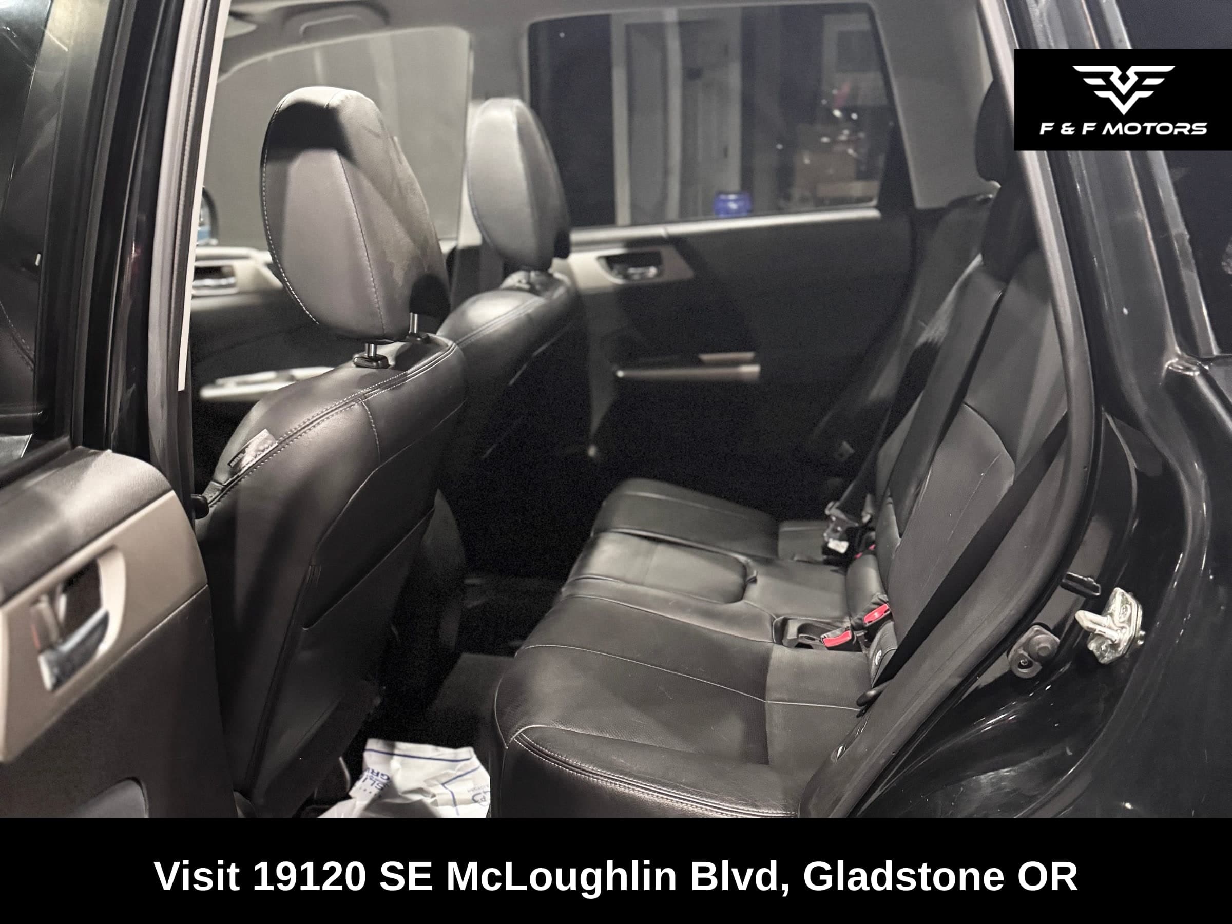 2010 Subaru Forester 2.5X Limited — Interior