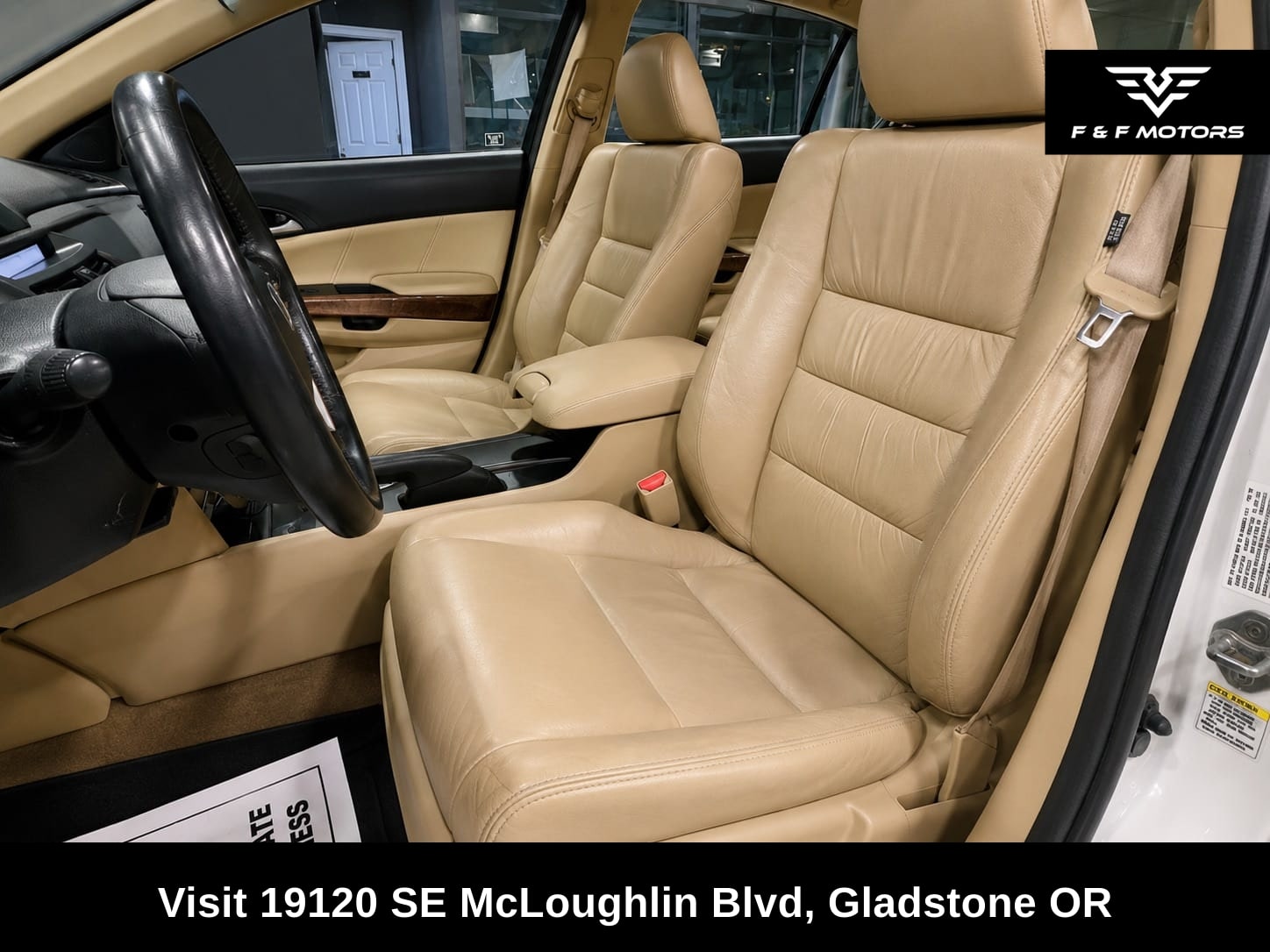 2011 Honda Accord EX-L — Interior