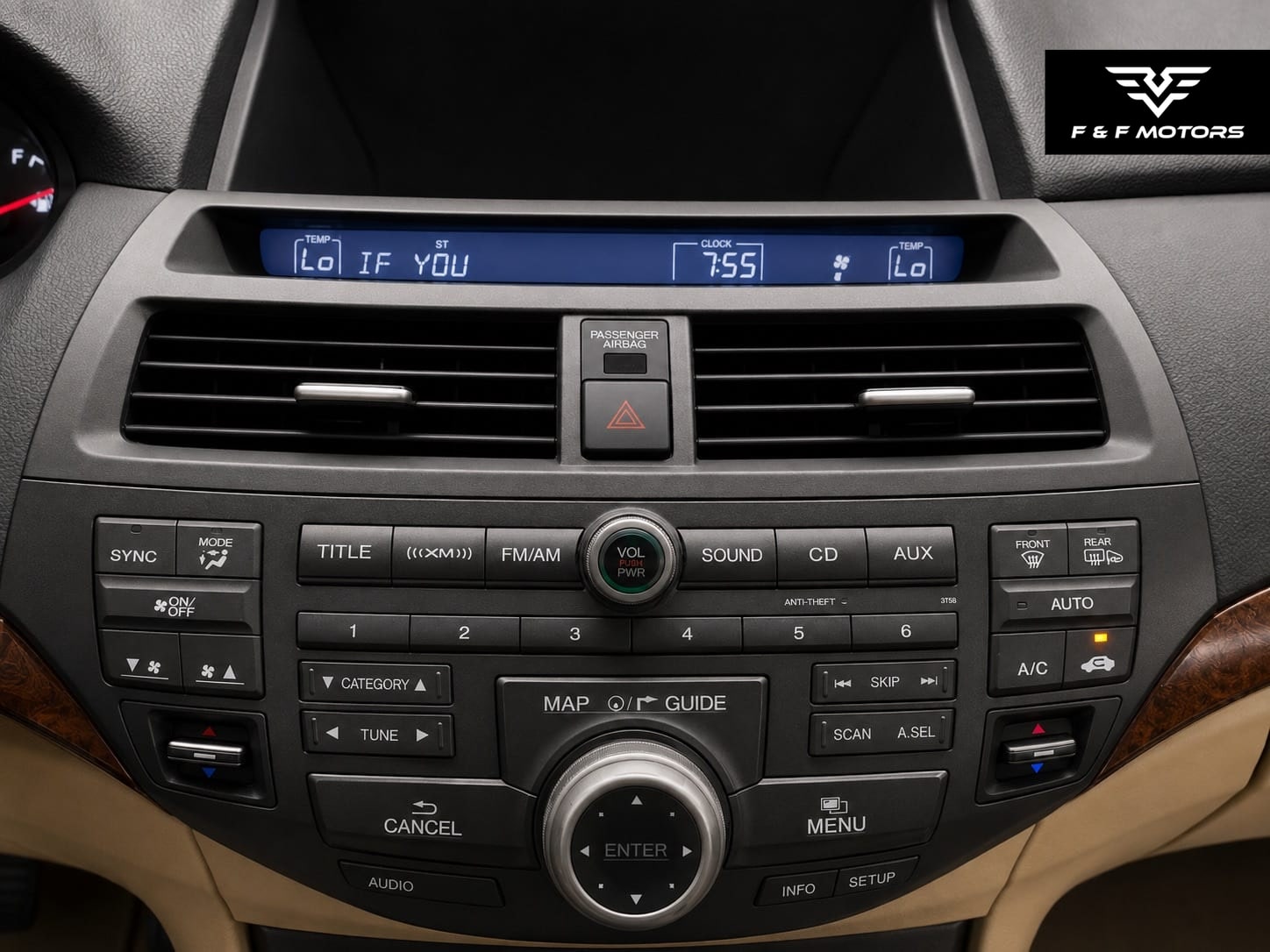 2011 Honda Accord EX-L — Interior