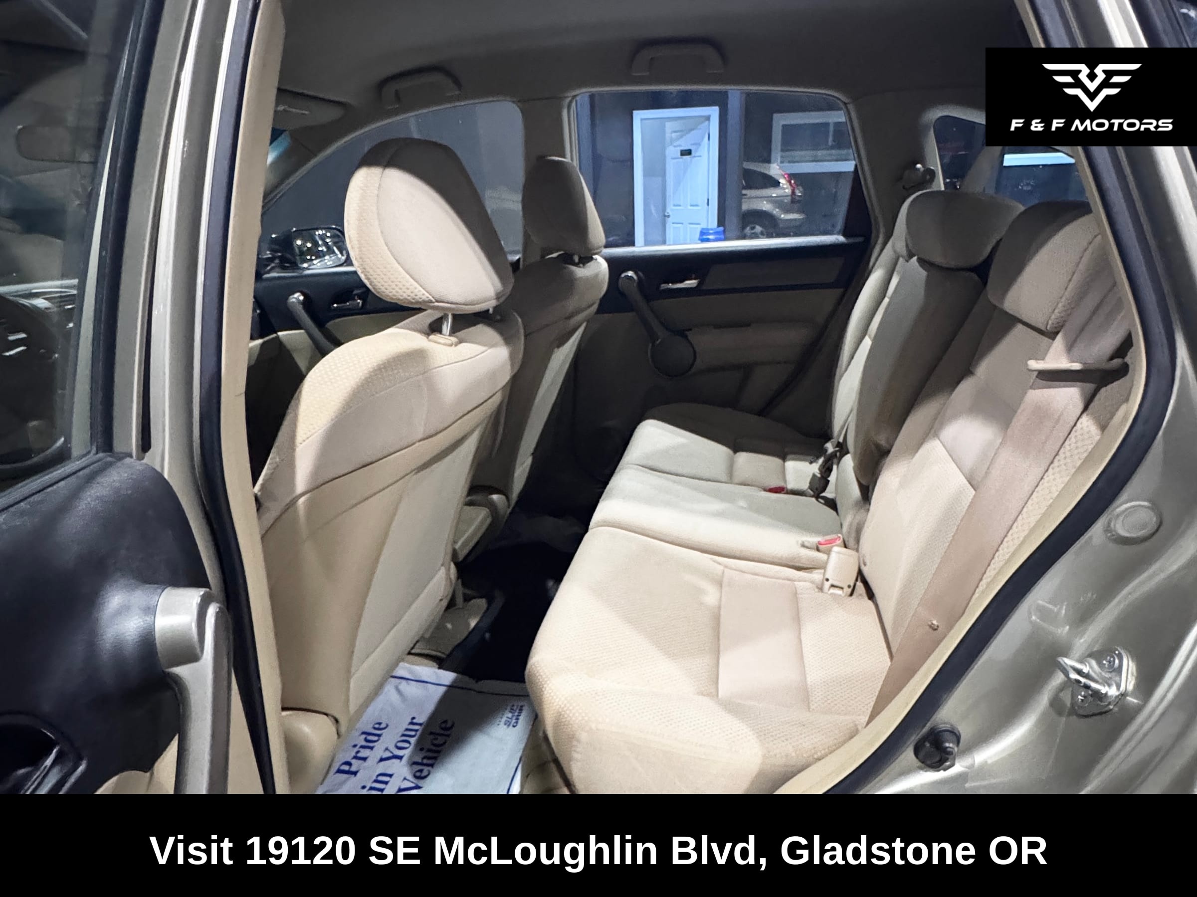 2008 Honda CR-V LX — Interior