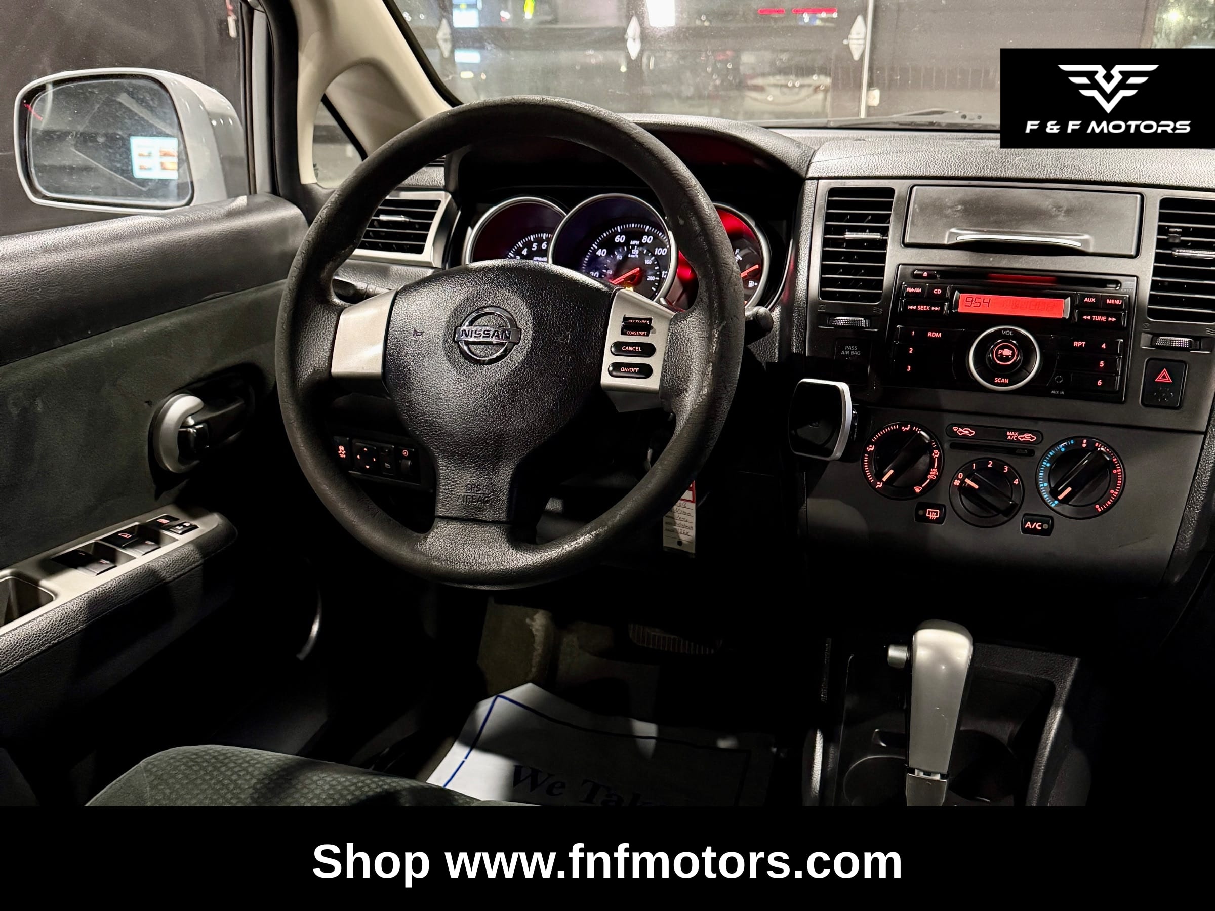 2012 Nissan Versa S — Interior