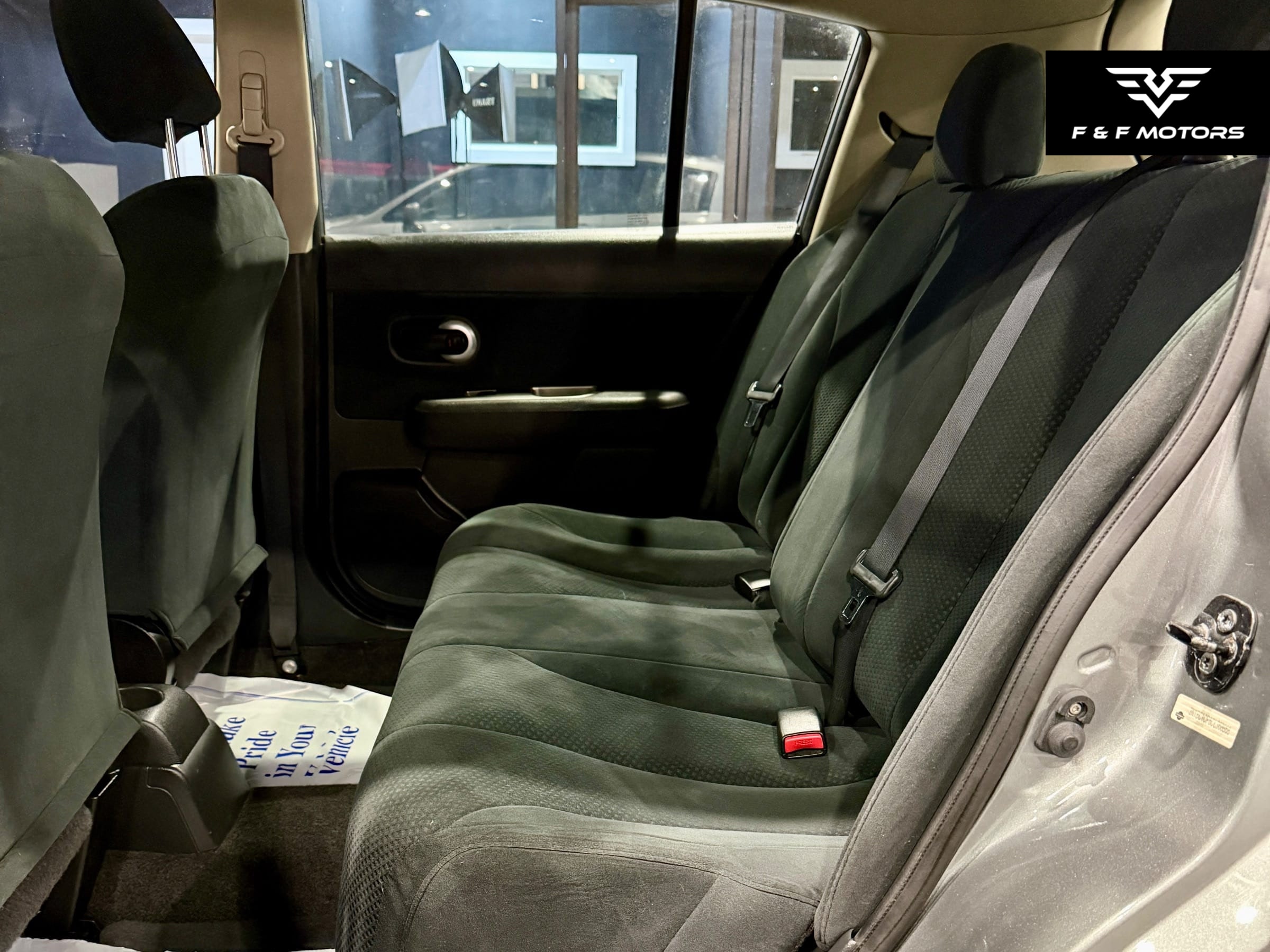 2012 Nissan Versa S — Interior
