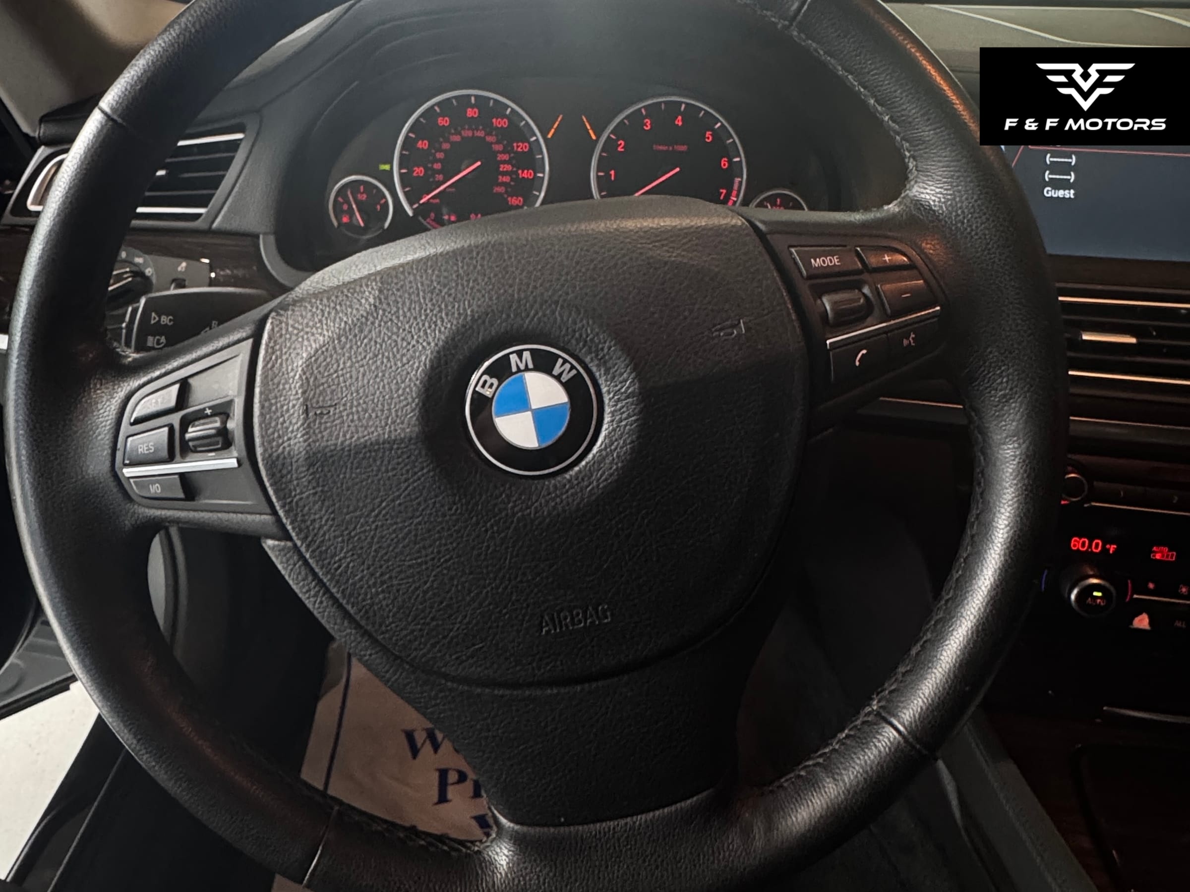 2010 BMW 750 Li X — Interior