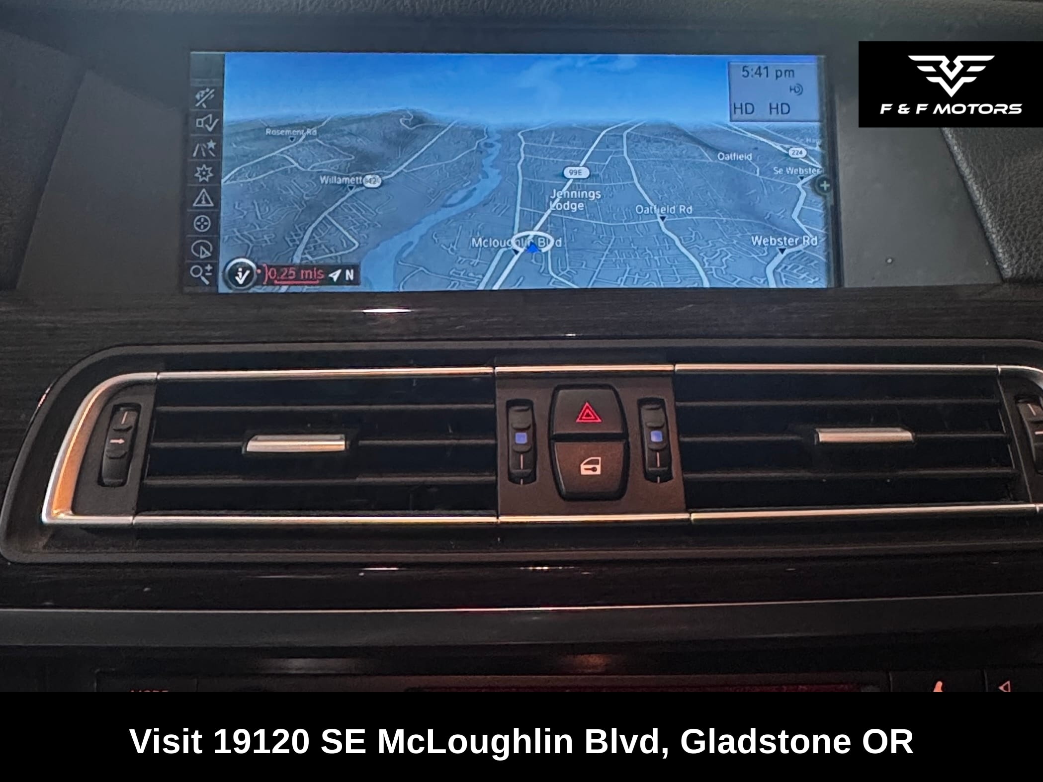 2010 BMW 750 Li X — Interior