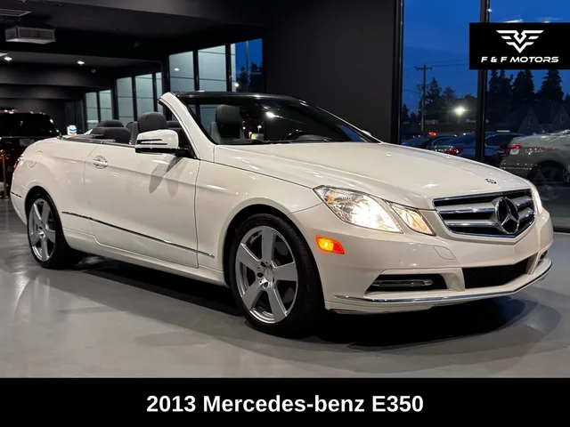 2013 Mercedes-Benz E350 E350