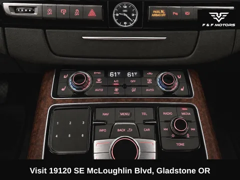 2014 Audi A8 L — Interior