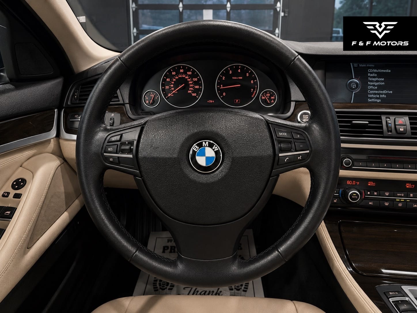 2012 BMW 535 i — Interior