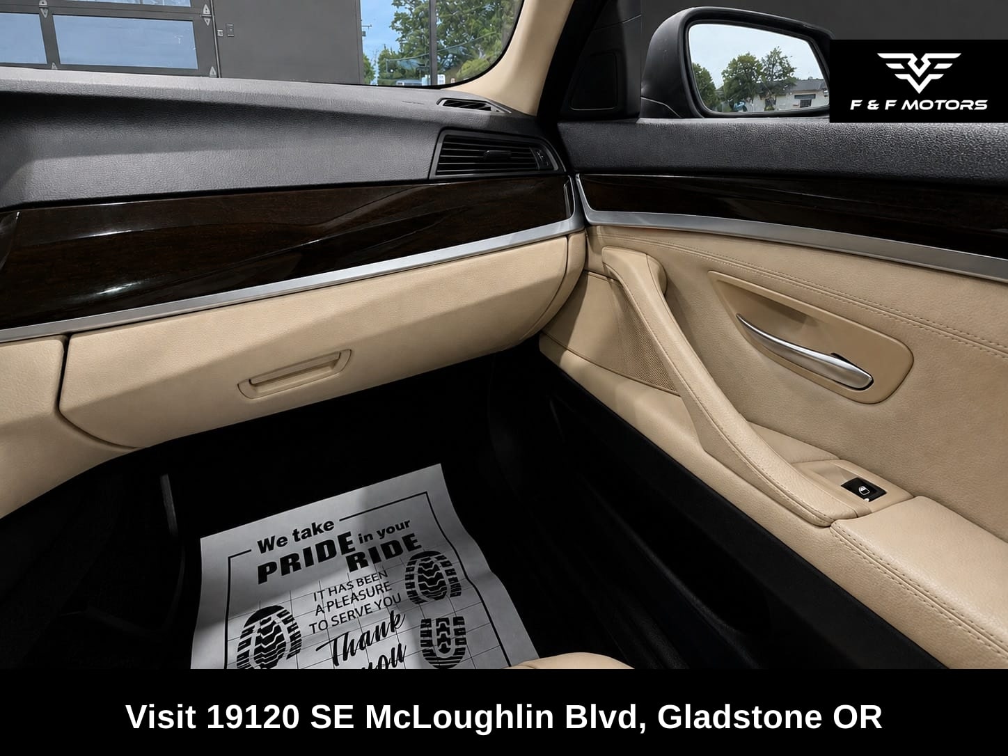 2012 BMW 535 i — Interior