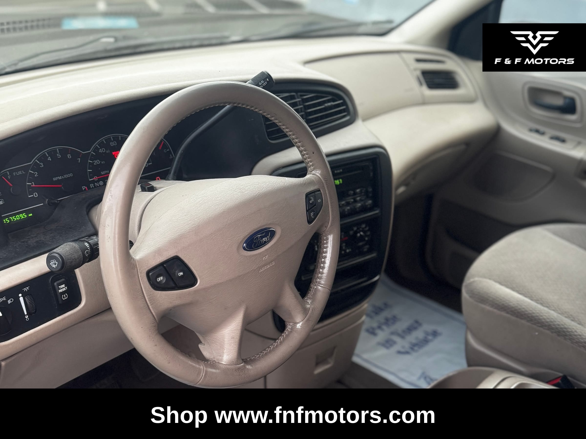 2002 Ford Windstar Sport — Interior