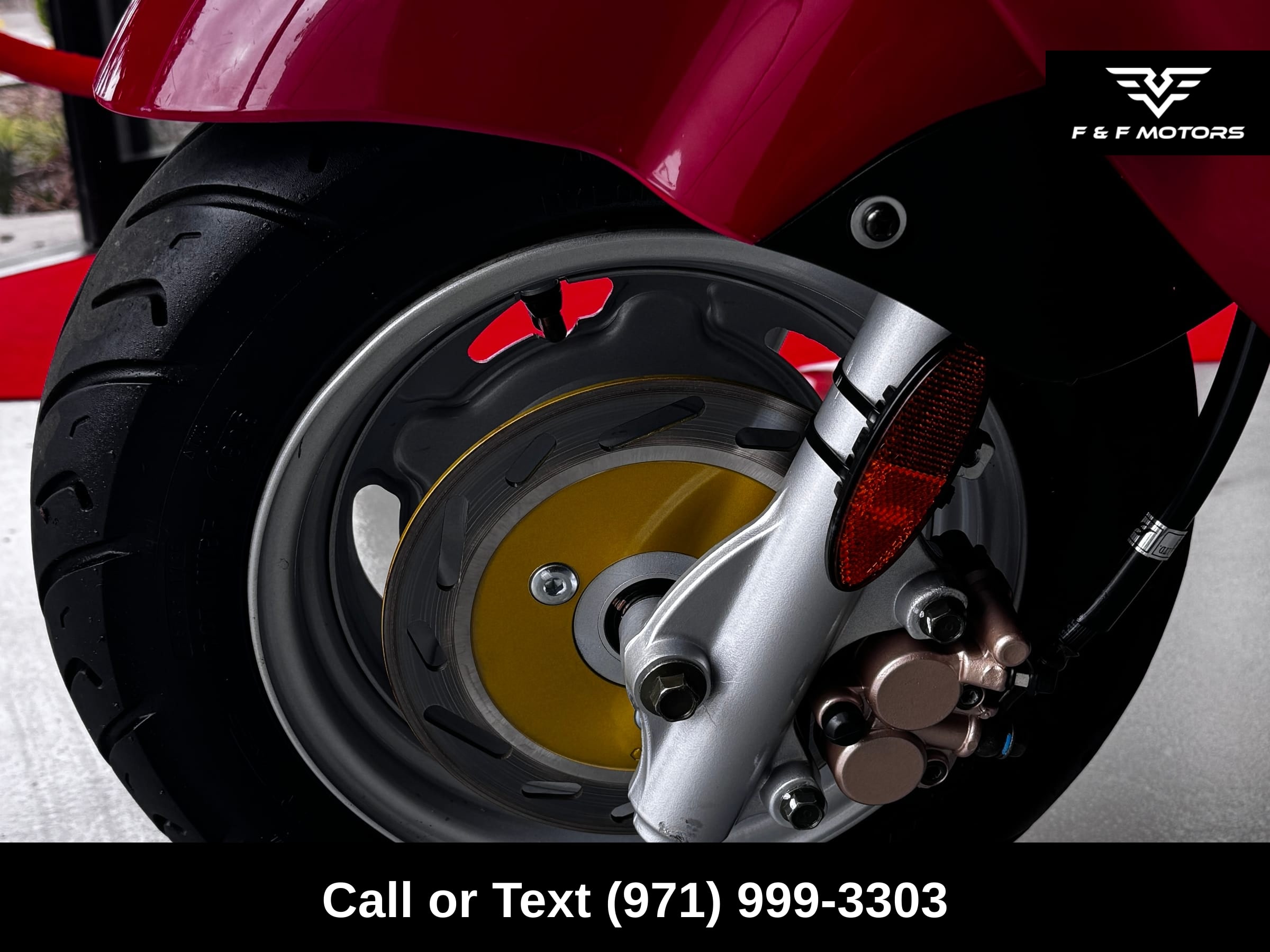 2008 Genuine Scooter Co. Buddy 125 — Wheels