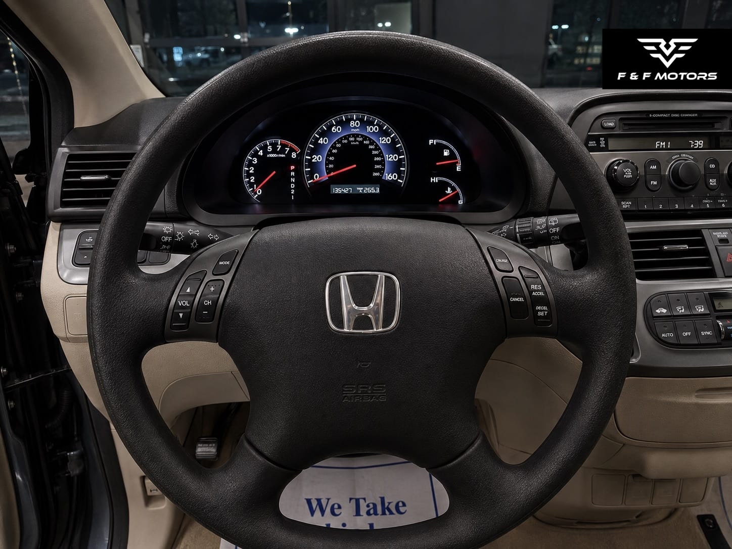 2007 Honda Odyssey EX — Interior