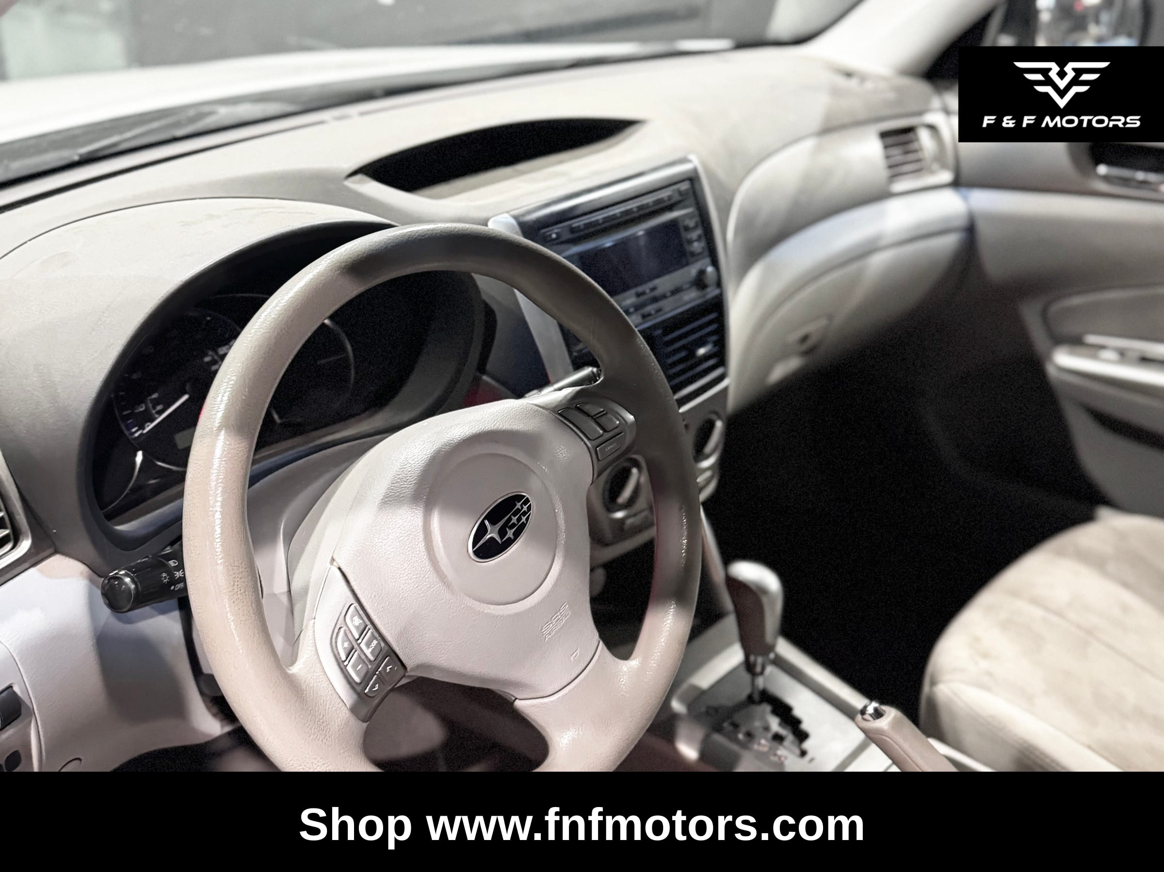 2010 Subaru Forester 2.5X Premium — Interior