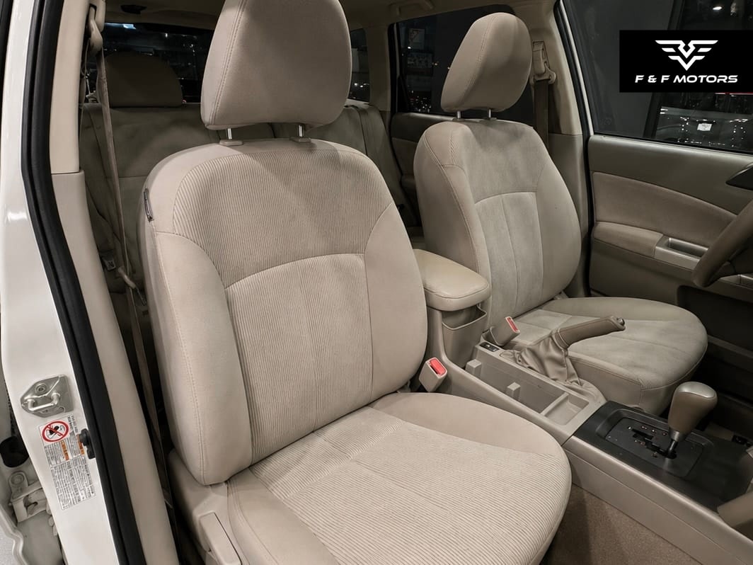 2010 Subaru Forester 2.5X Premium — Interior