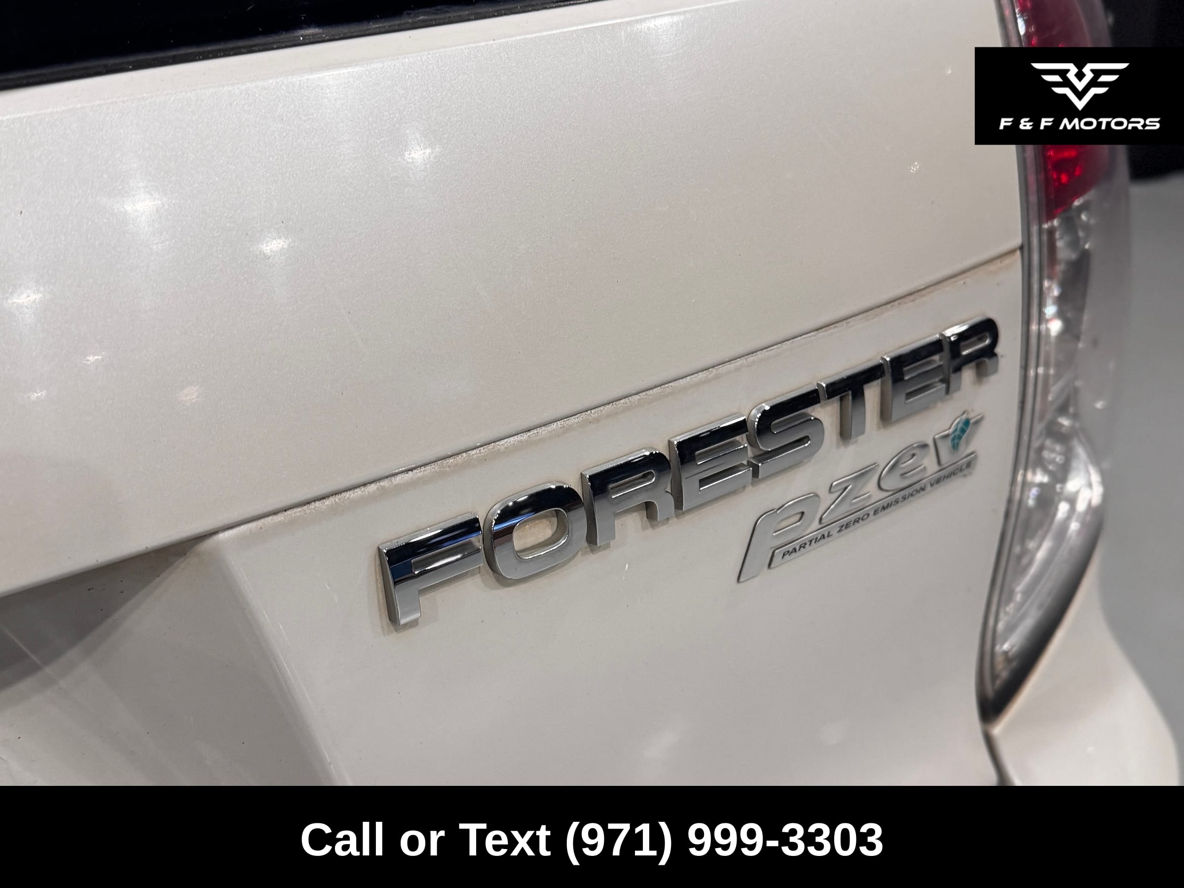 2010 Subaru Forester 2.5X Premium — Damage