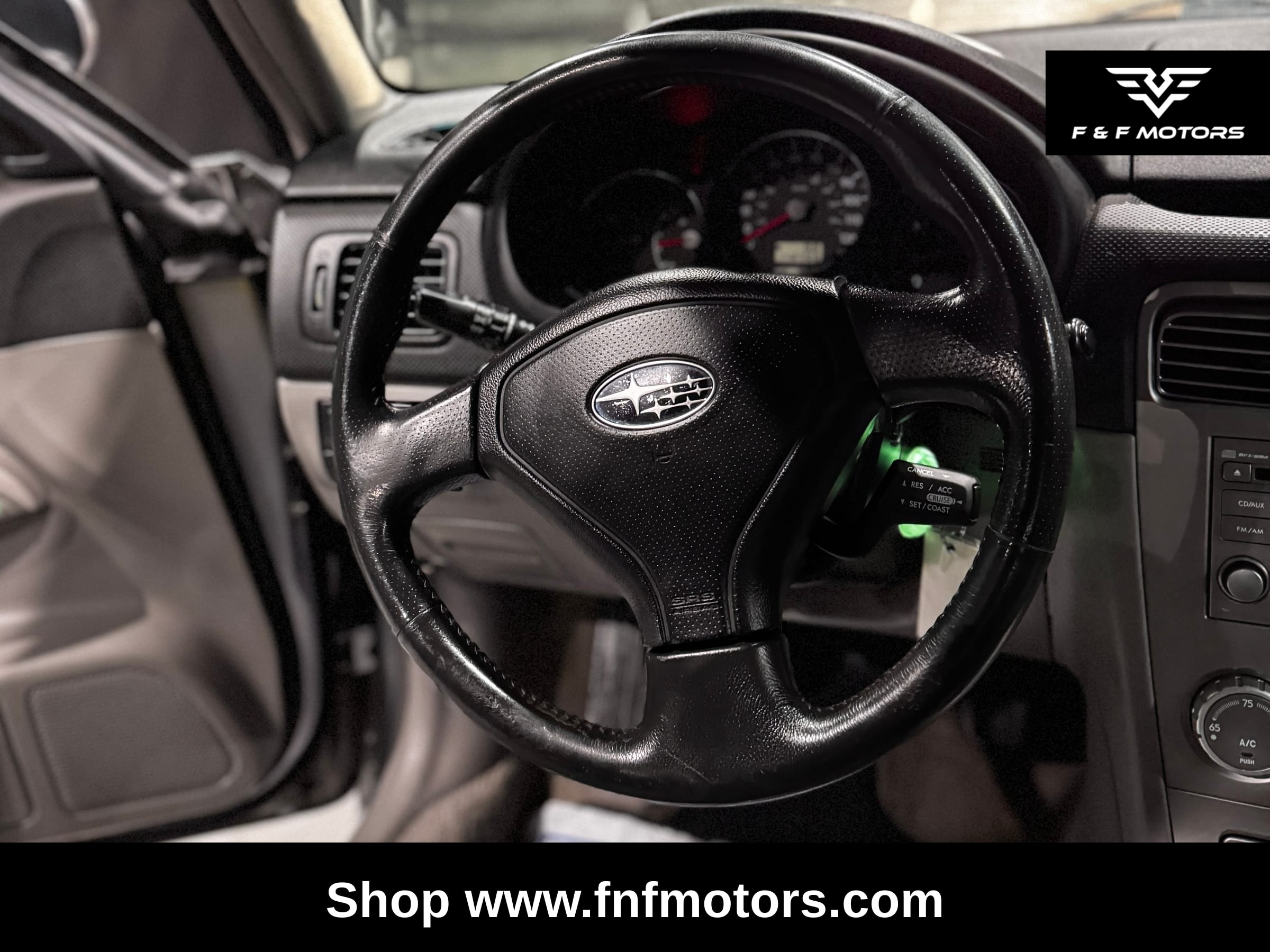 2008 Subaru Forester 2.5X — Interior