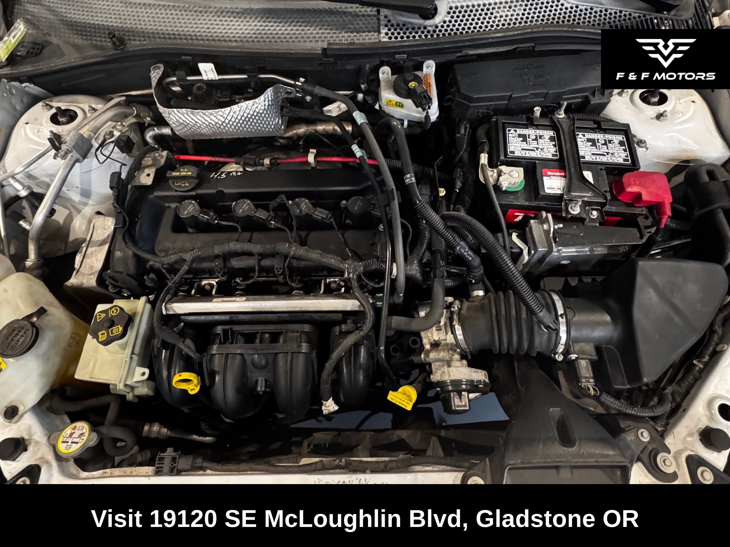 2008 Ford Focus S — Engine