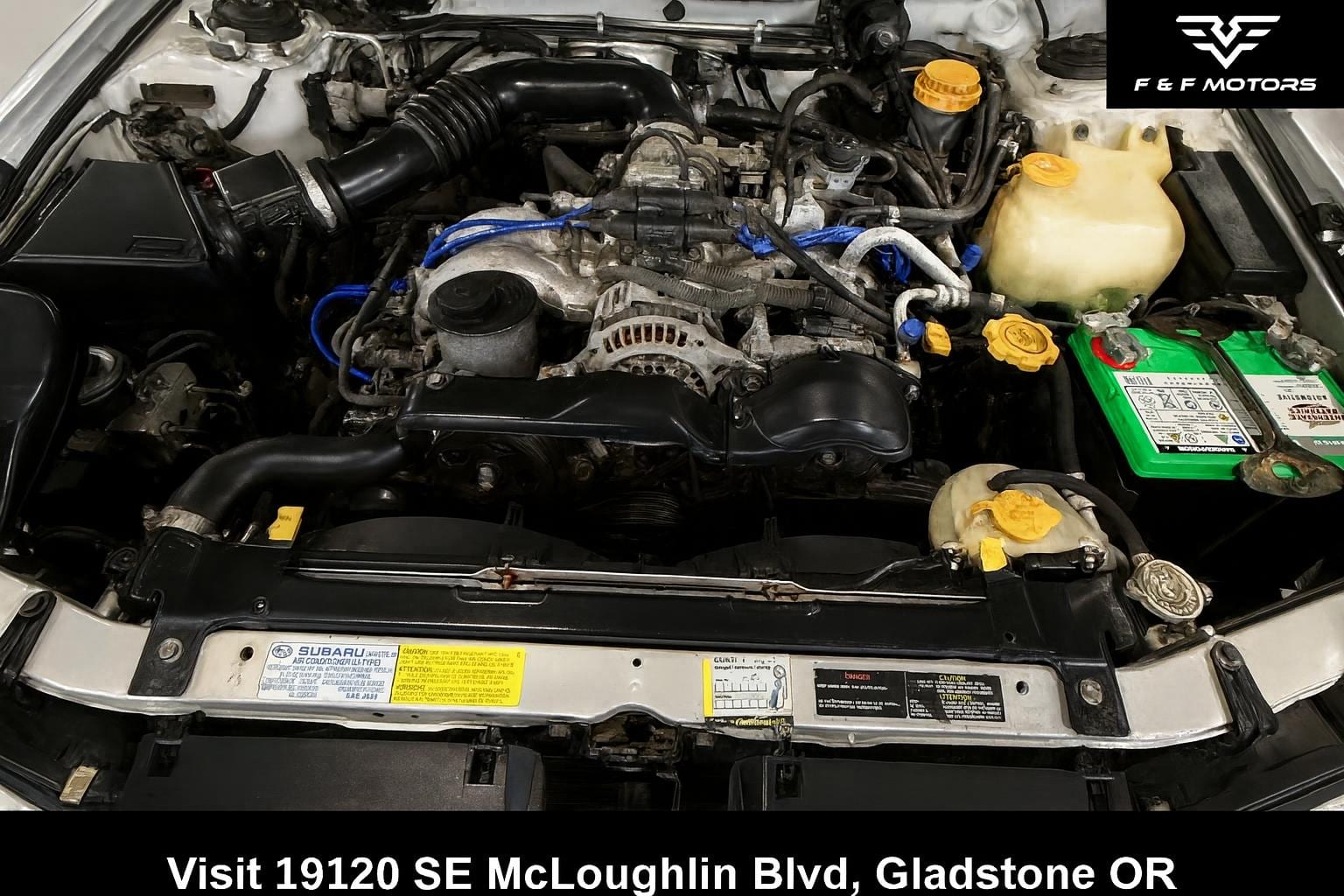 1996 Subaru Legacy L — Engine