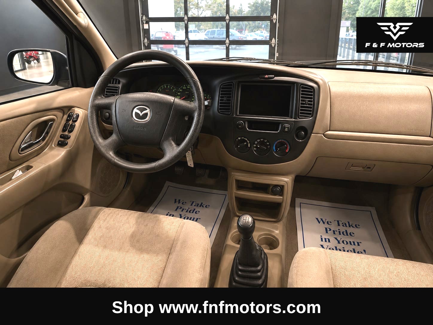 2002 Mazda Tribute DX — Interior
