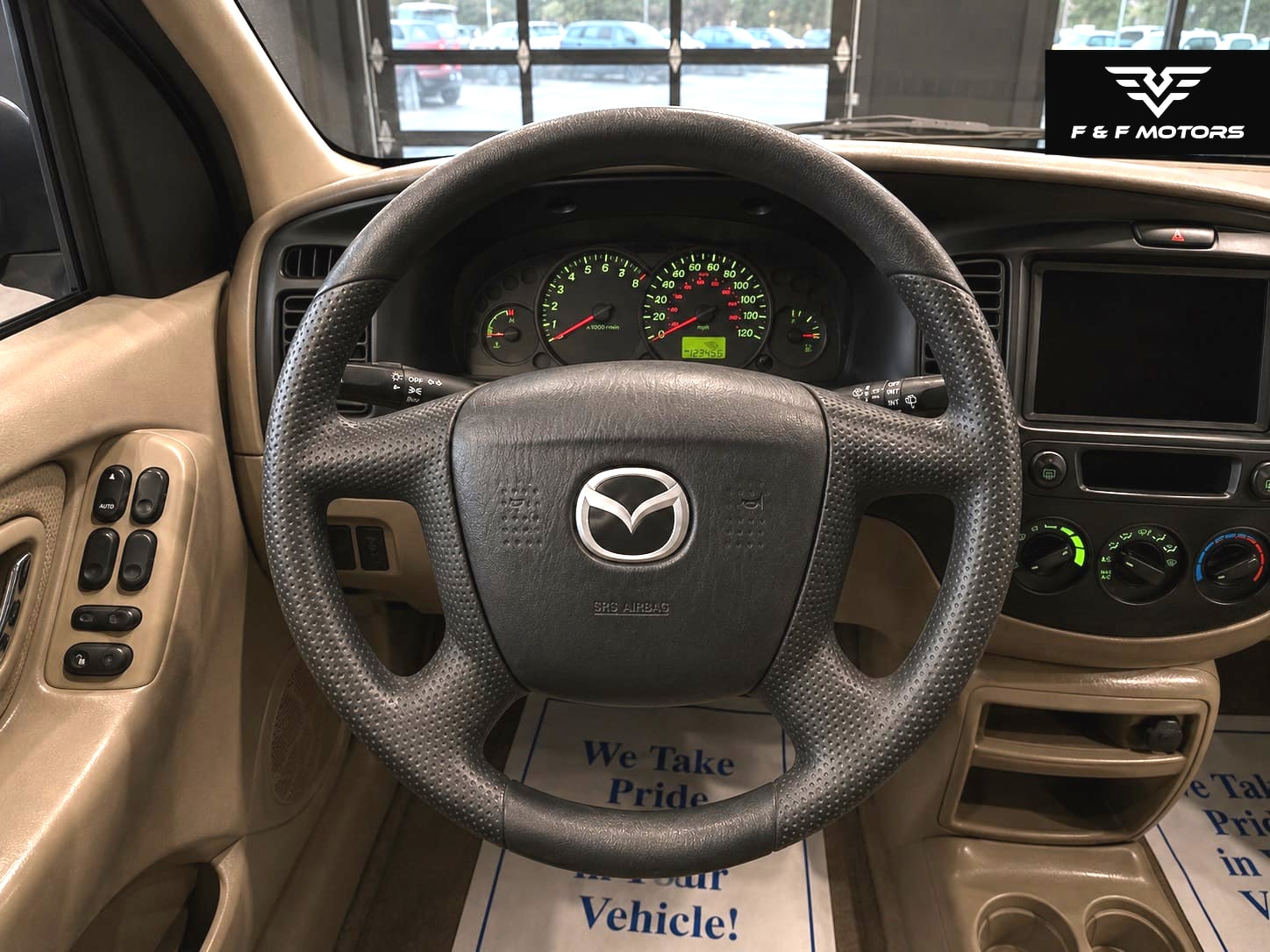 2002 Mazda Tribute DX — Interior