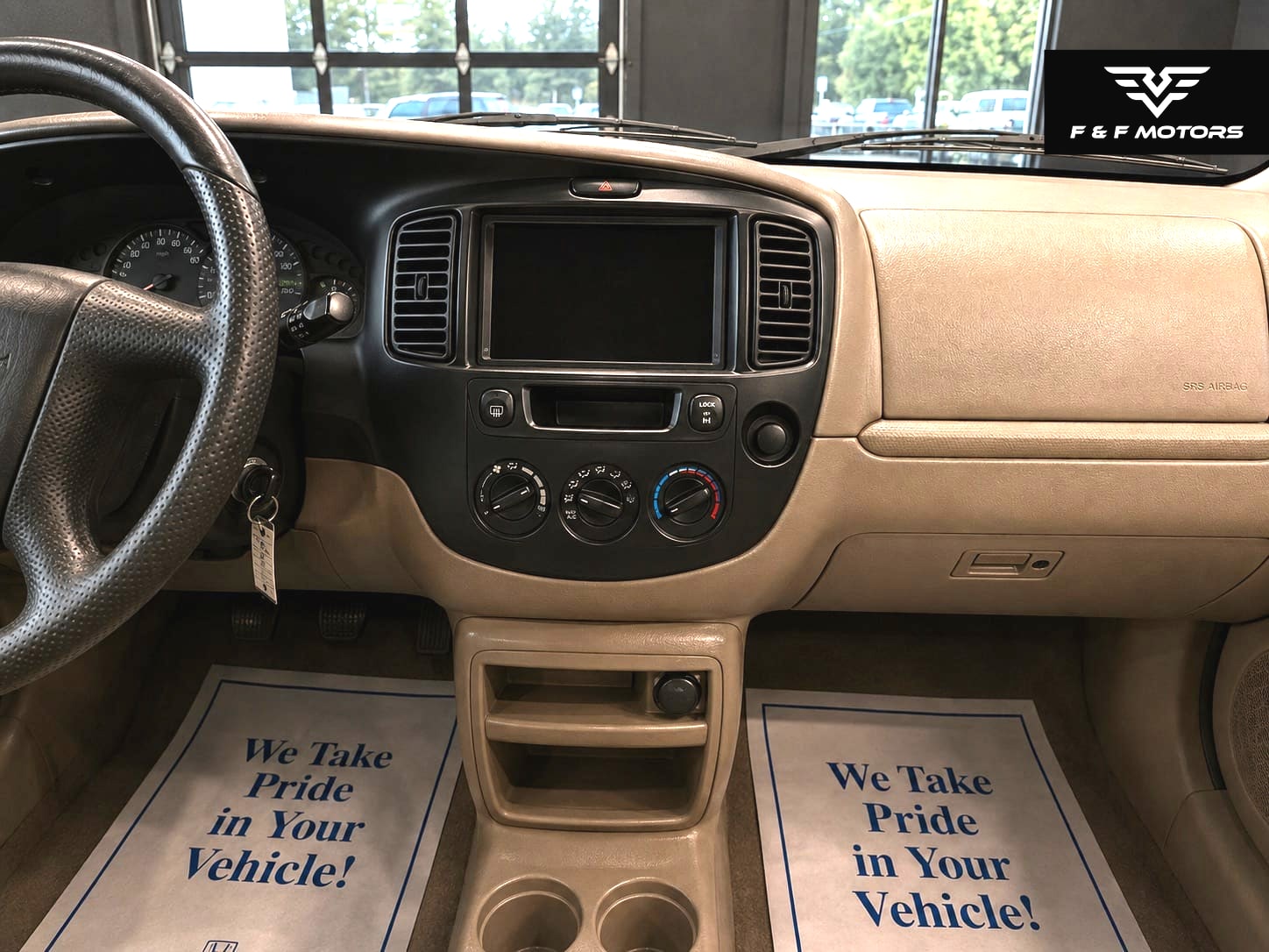 2002 Mazda Tribute DX — Interior