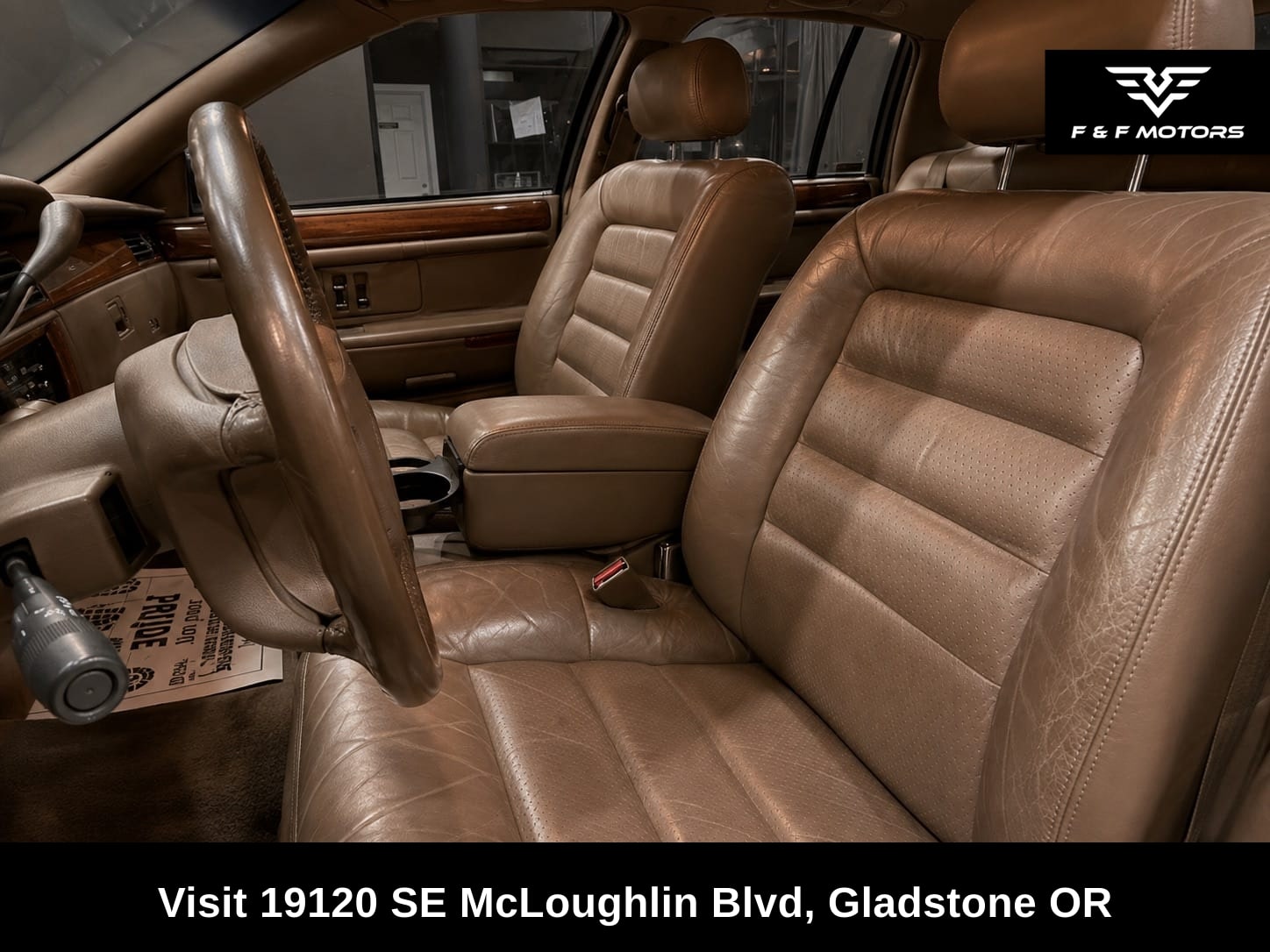 1995 Cadillac DeVille Concours — Interior