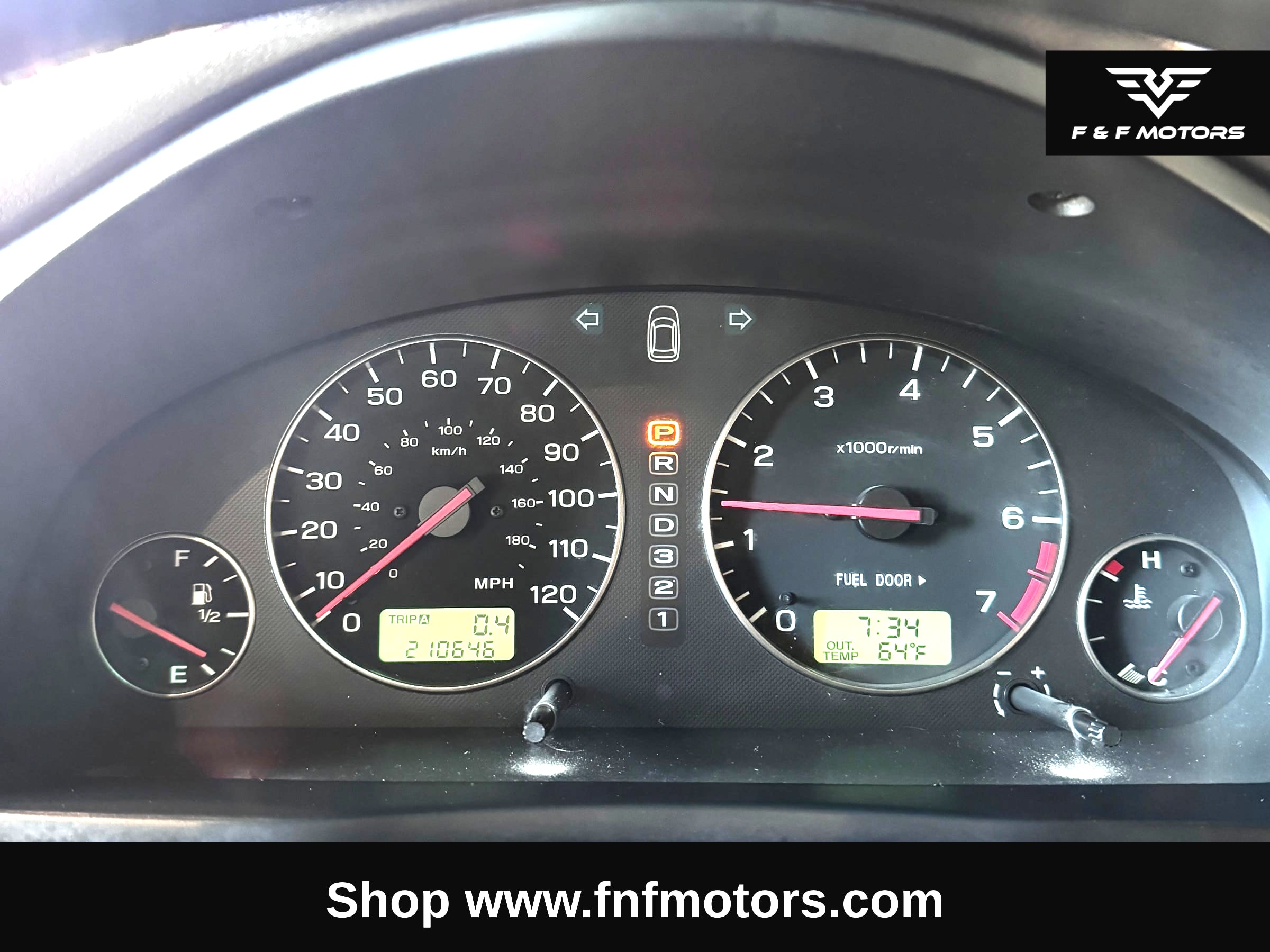 2003 Subaru Outback Outback -CW — Odometer