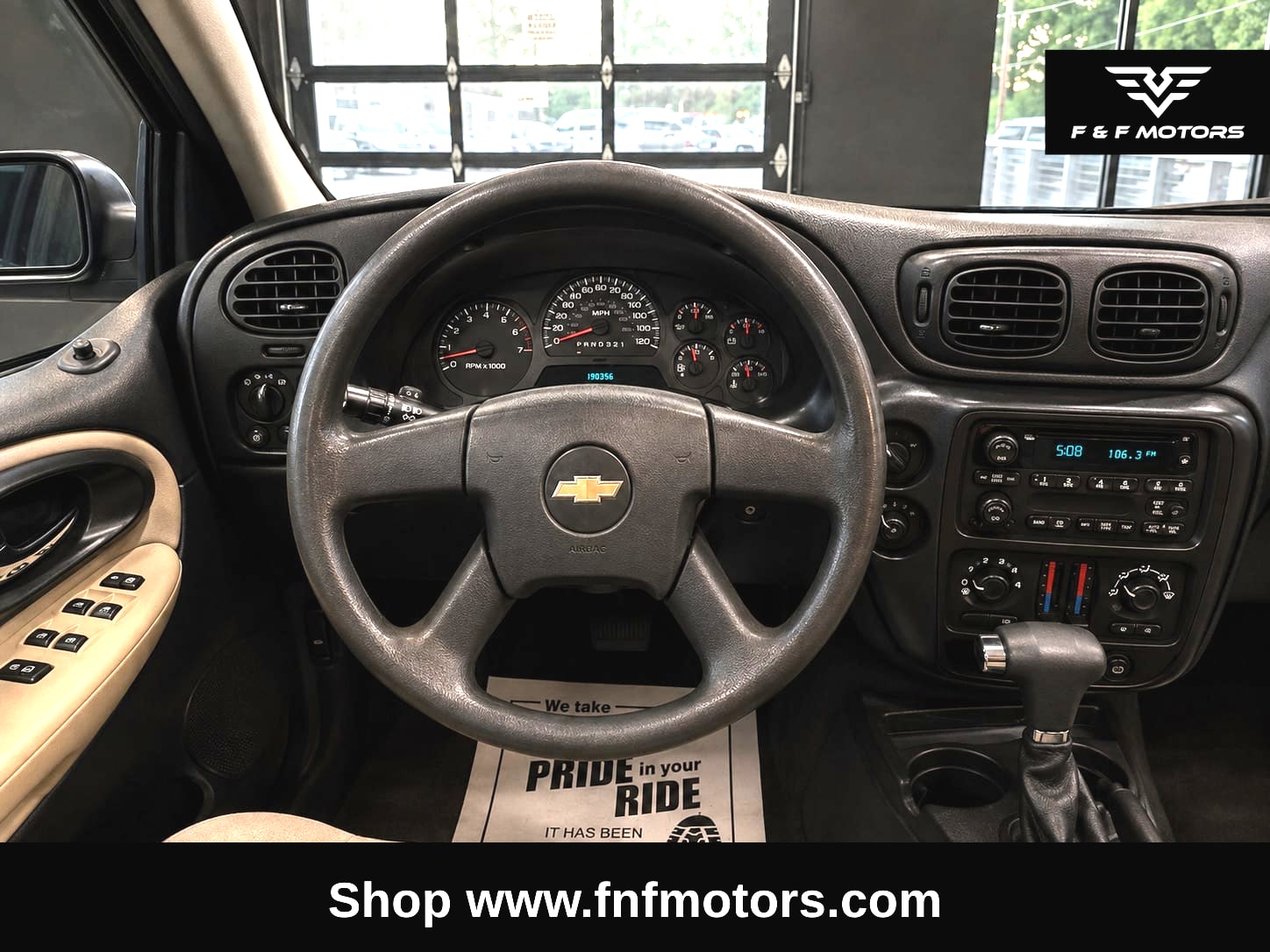 2006 Chevrolet TrailBlazer LS — Interior