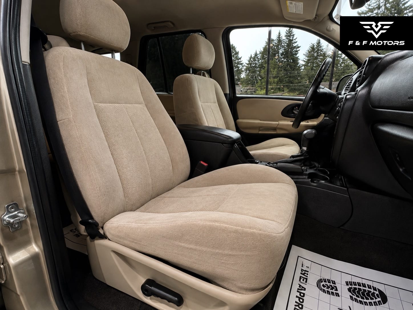 2006 Chevrolet TrailBlazer LS — Interior