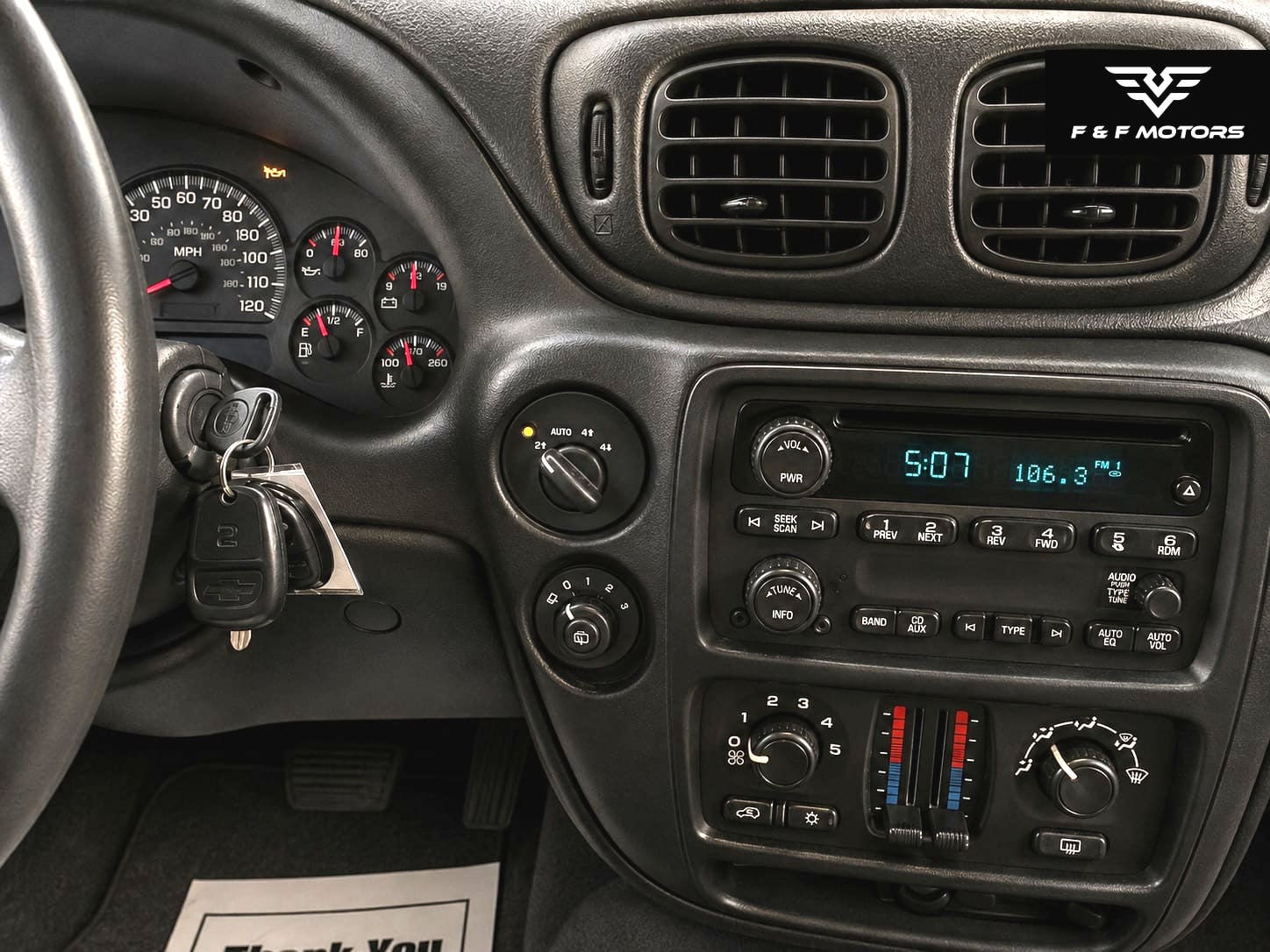 2006 Chevrolet TrailBlazer LS — Interior