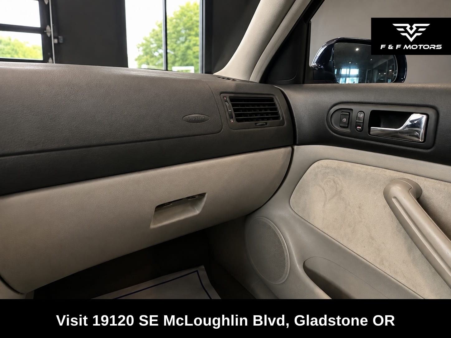2001 Volkswagen Jetta GLS — Interior
