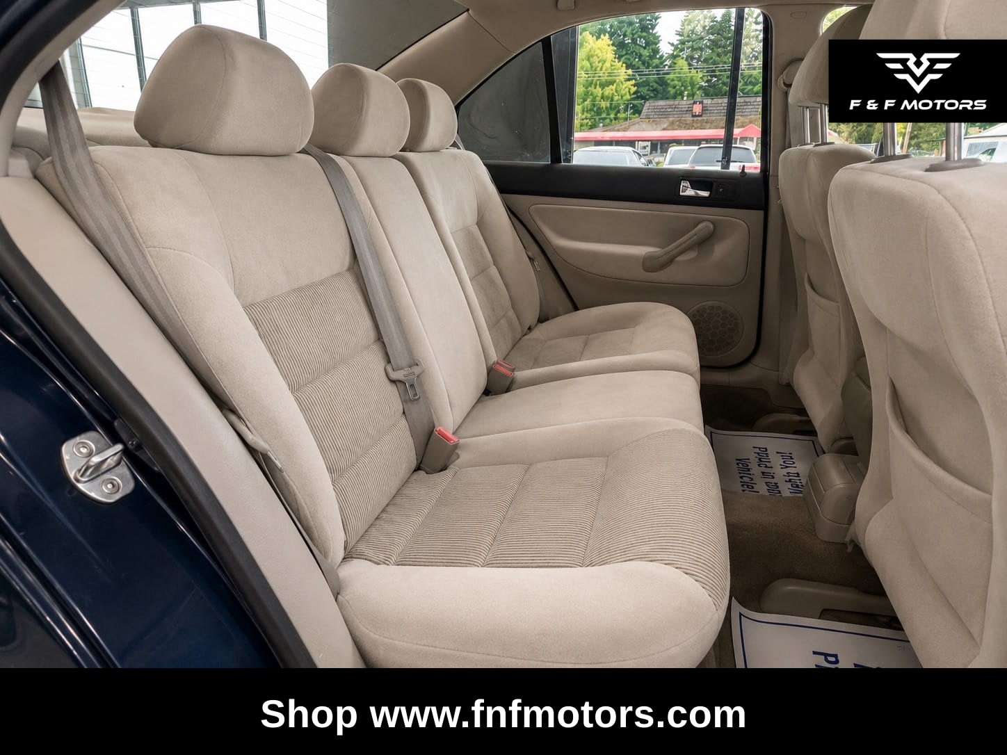 2001 Volkswagen Jetta GLS — Interior