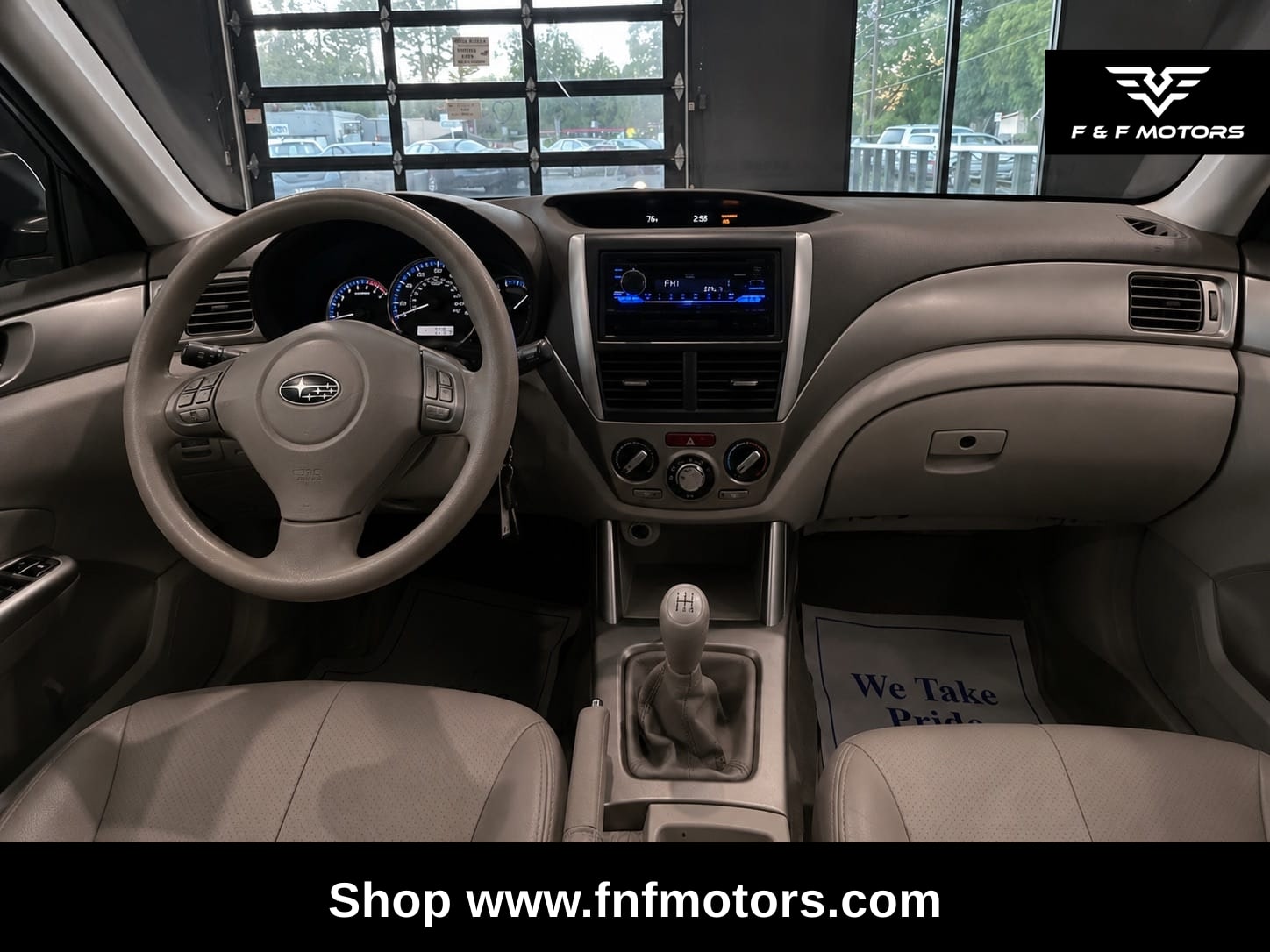 2010 Subaru Forester 2.5X Premium — Interior