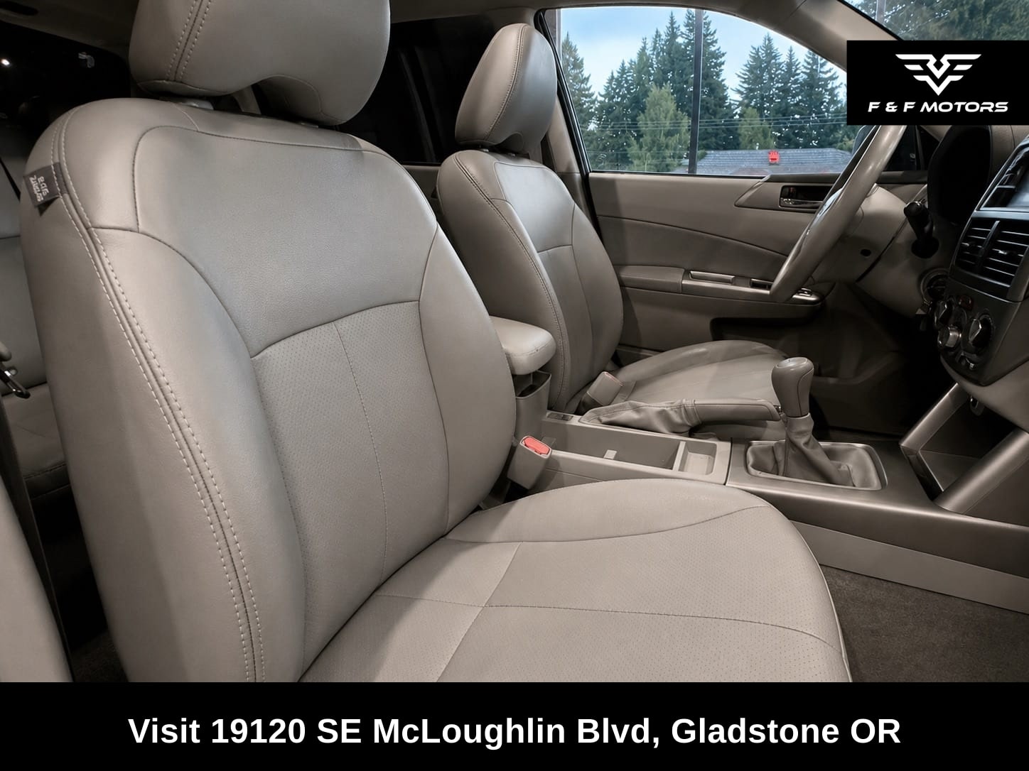2010 Subaru Forester 2.5X Premium — Interior