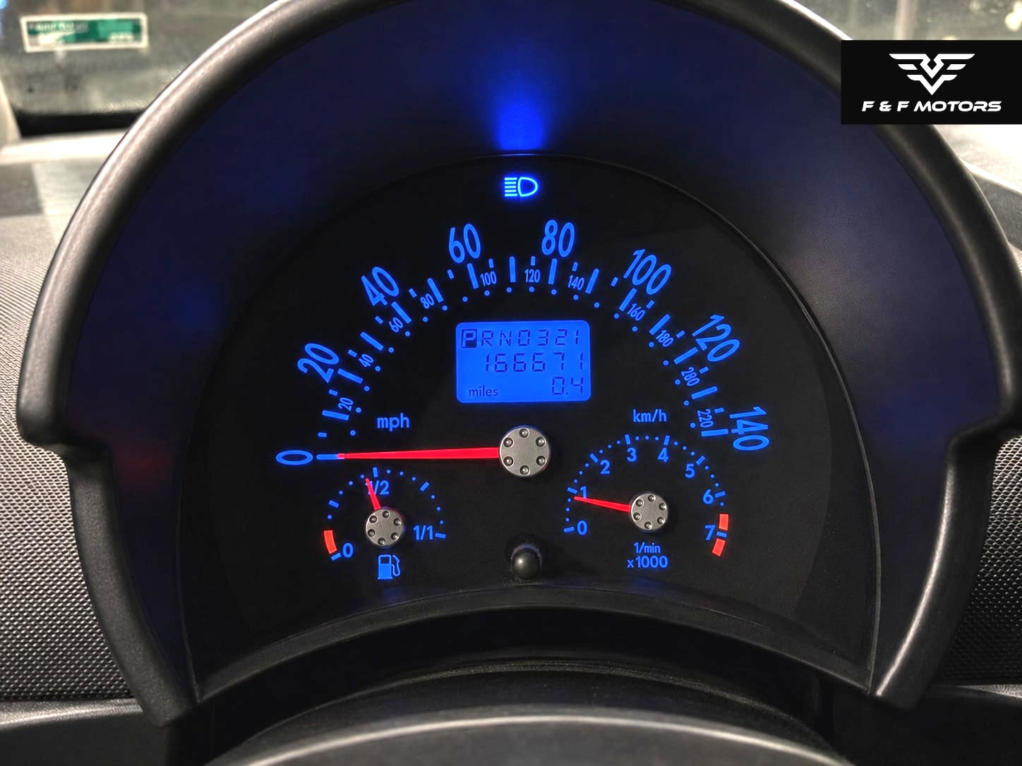 2000 Volkswagen New Beetle GLS — Odometer