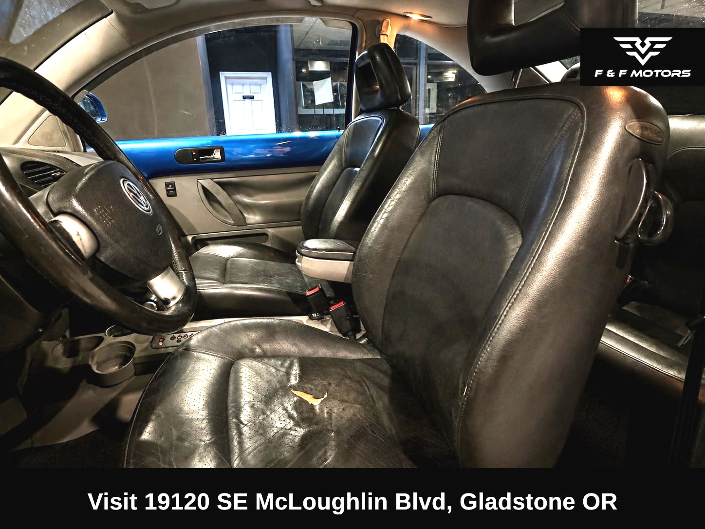 2000 Volkswagen New Beetle GLS — Interior