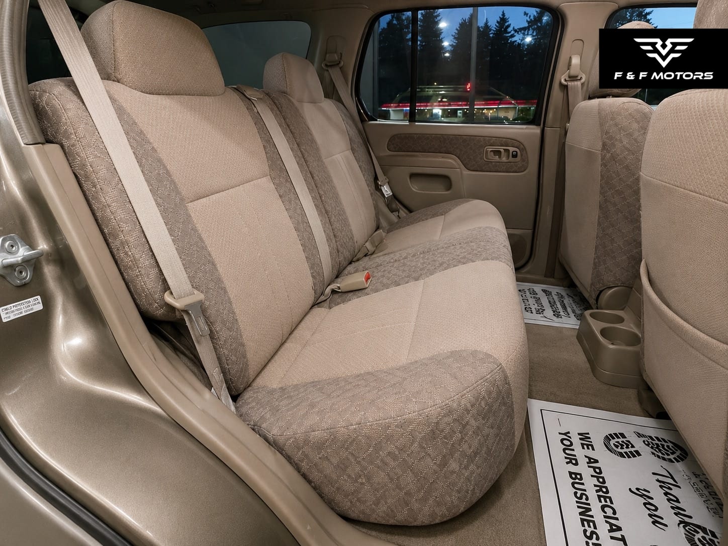 2001 Nissan Xterra XE-V6 — Interior
