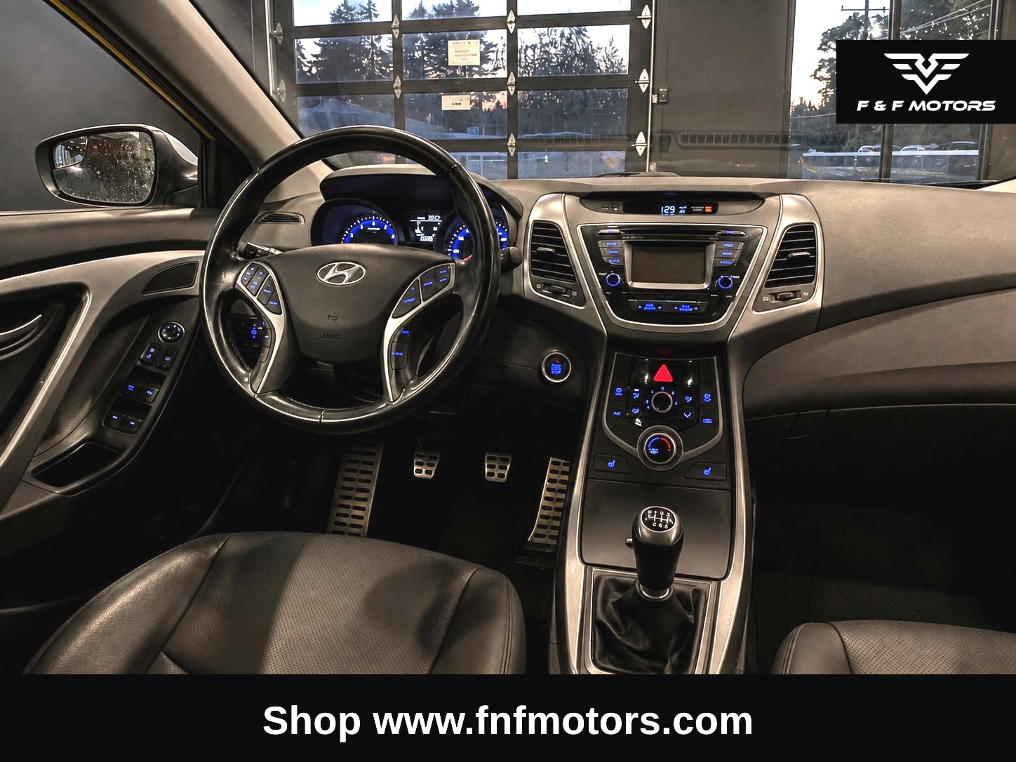 2015 Hyundai Elantra Sport — Interior