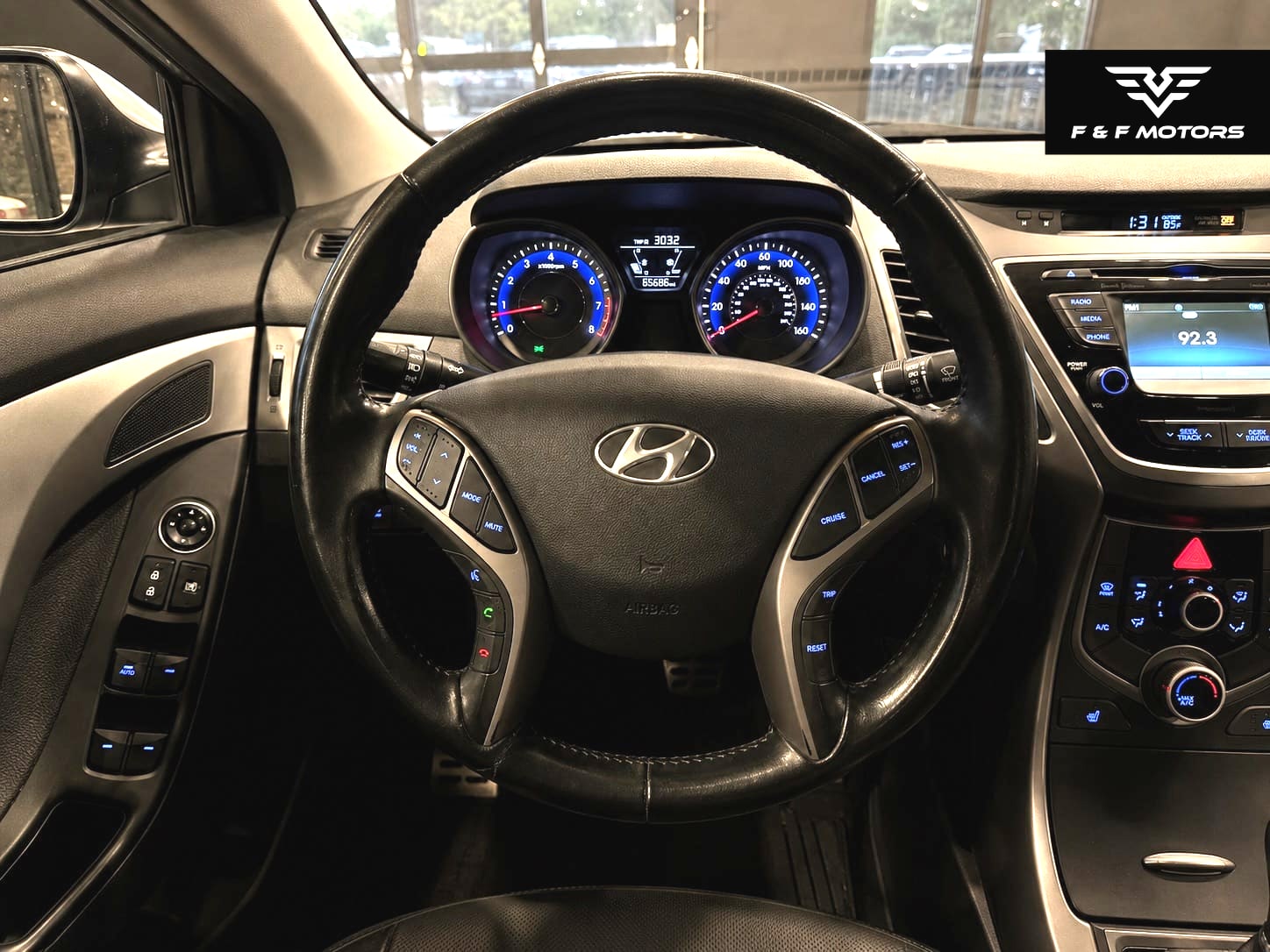 2015 Hyundai Elantra Sport — Interior