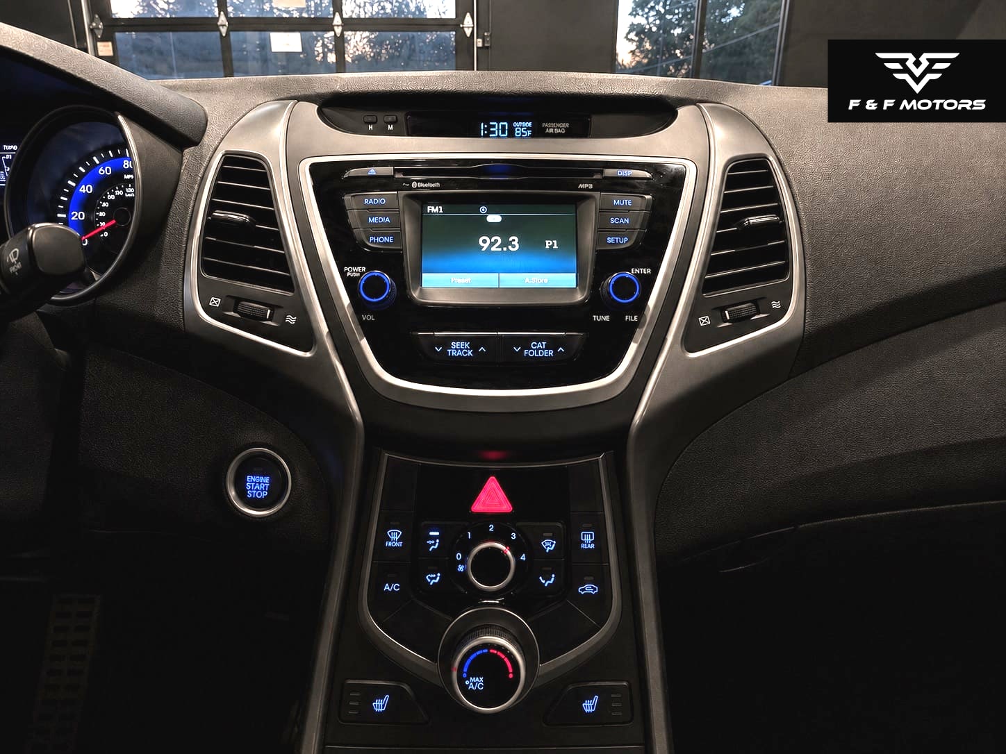 2015 Hyundai Elantra Sport — Interior