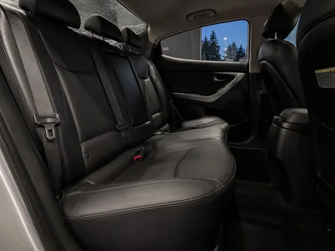 2015 Hyundai Elantra Sport — Interior