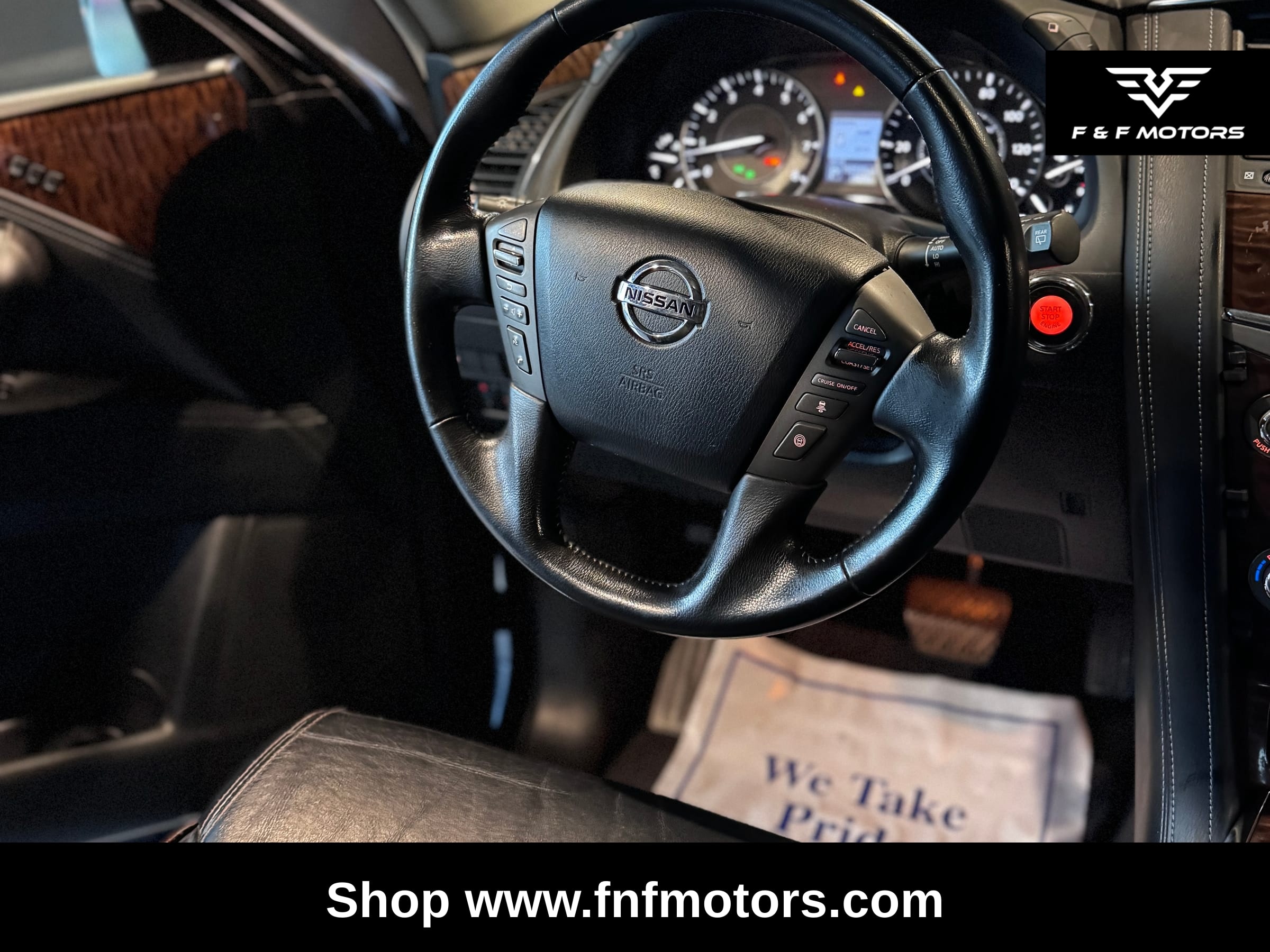 2018 Nissan Armada SL — Interior
