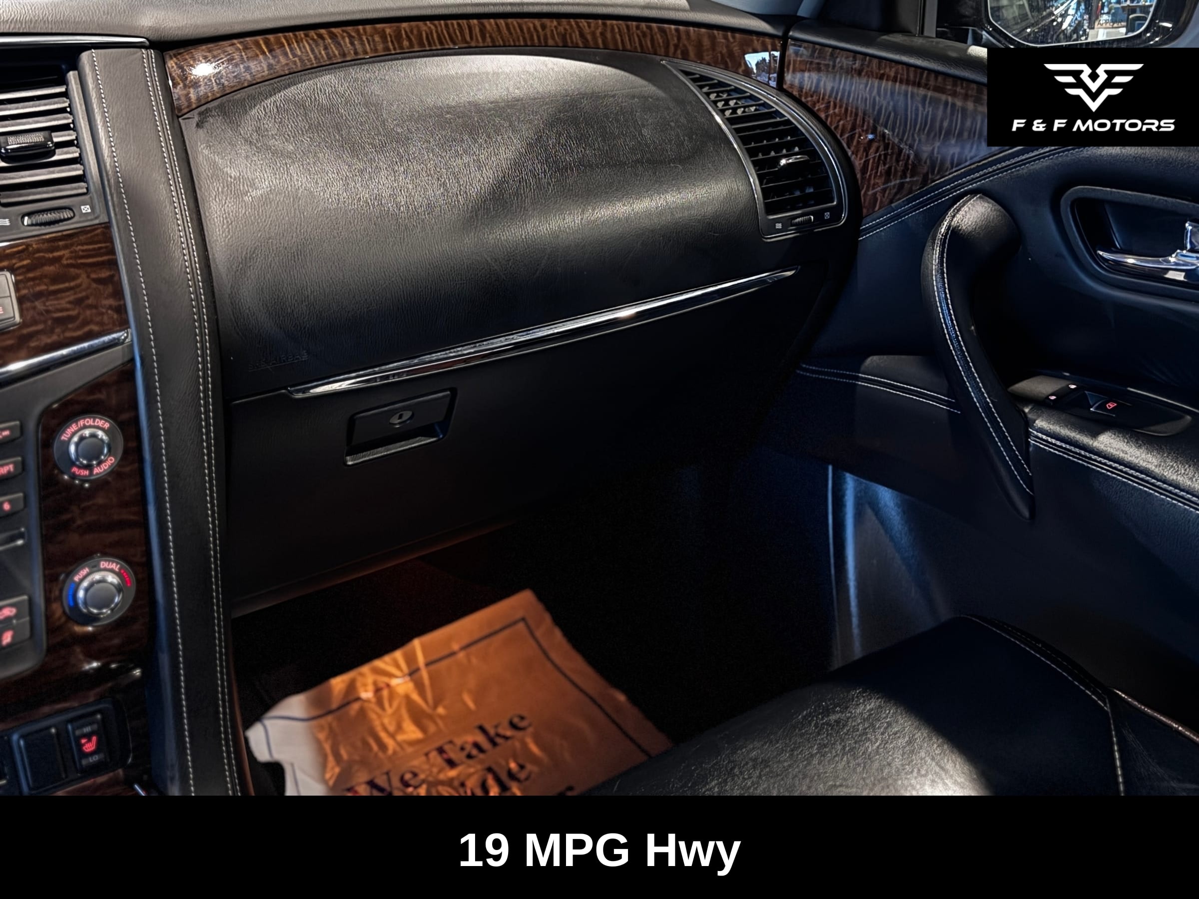 2018 Nissan Armada SL — Interior