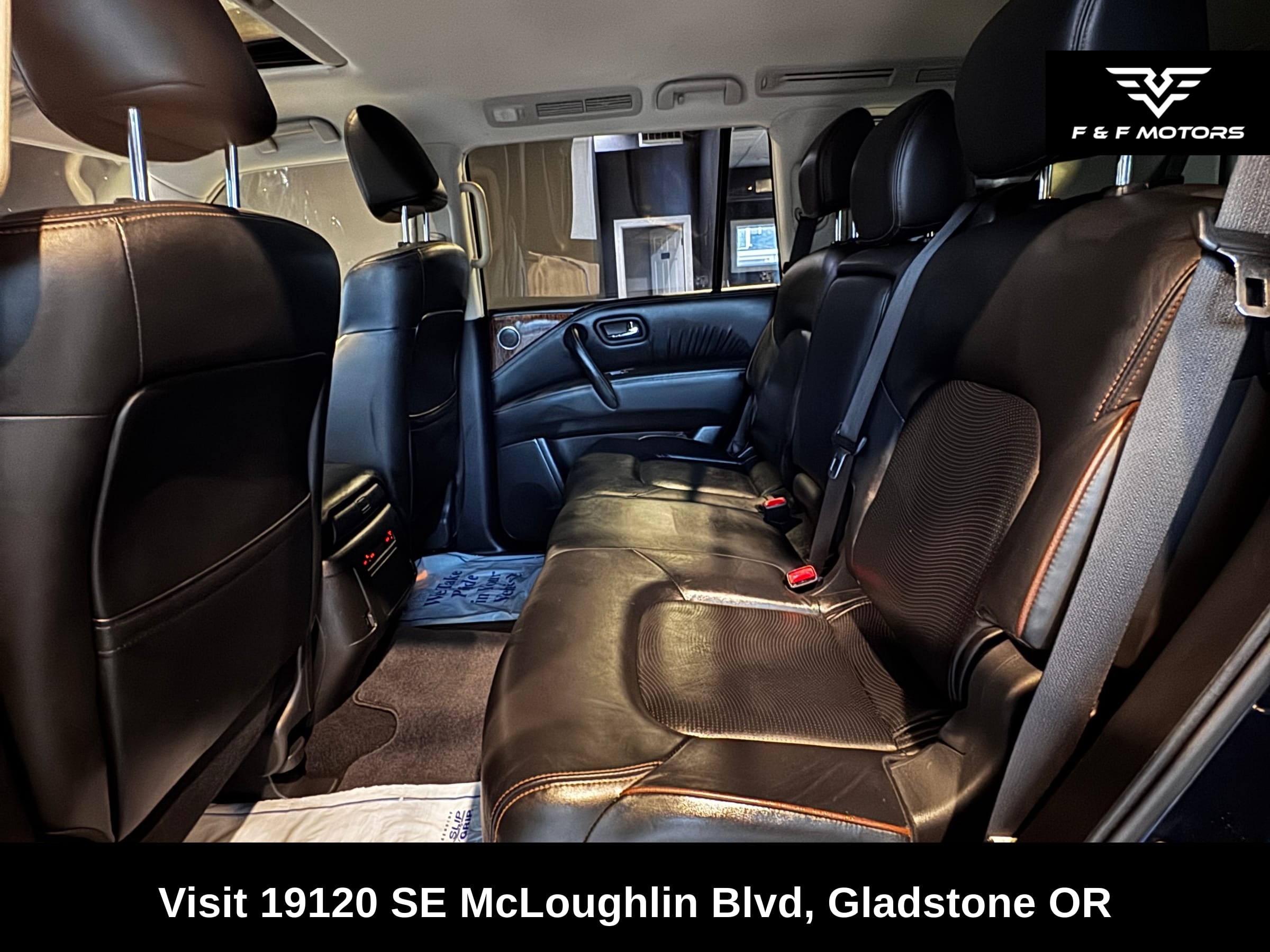 2018 Nissan Armada SL — Interior