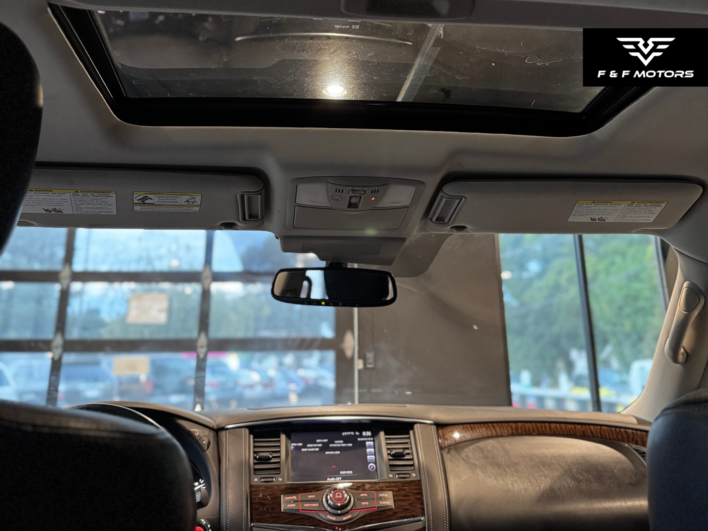 2018 Nissan Armada SL — Interior