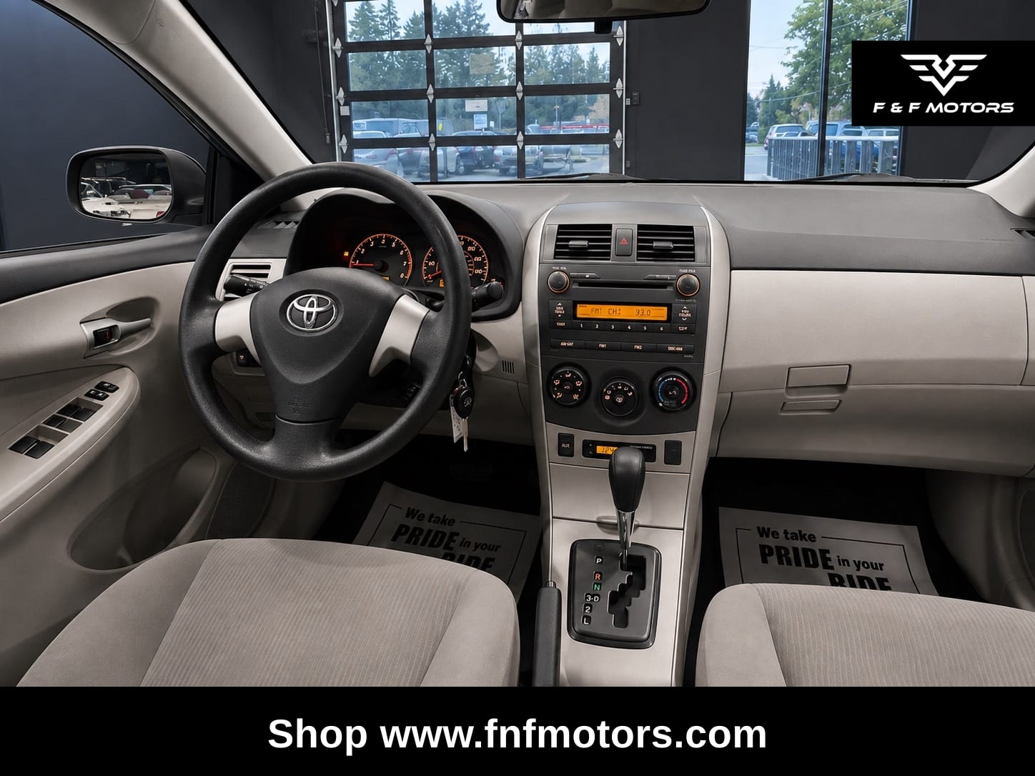 2011 Toyota Corolla — Interior