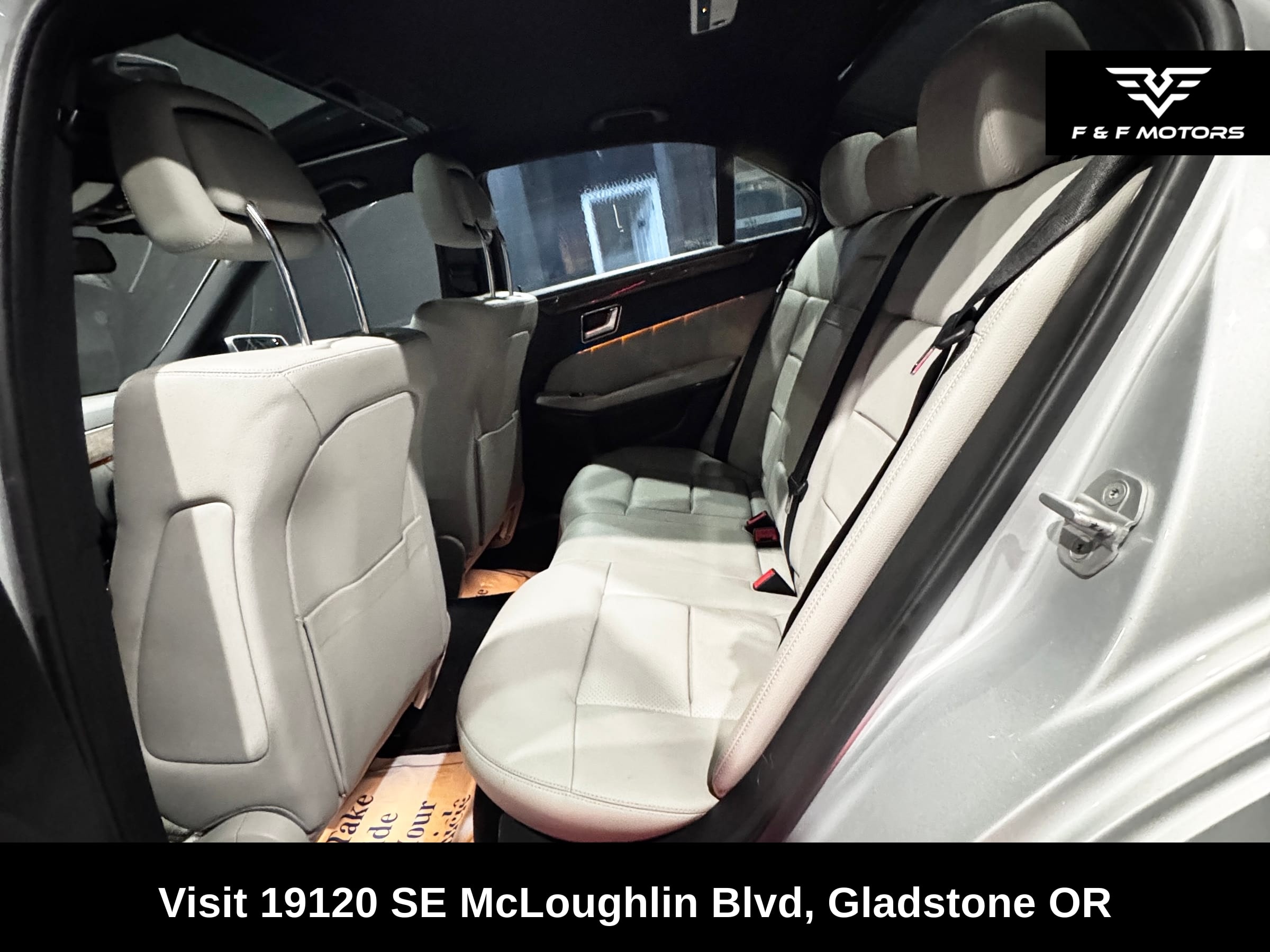 2012 Mercedes-Benz E350 Sport — Interior