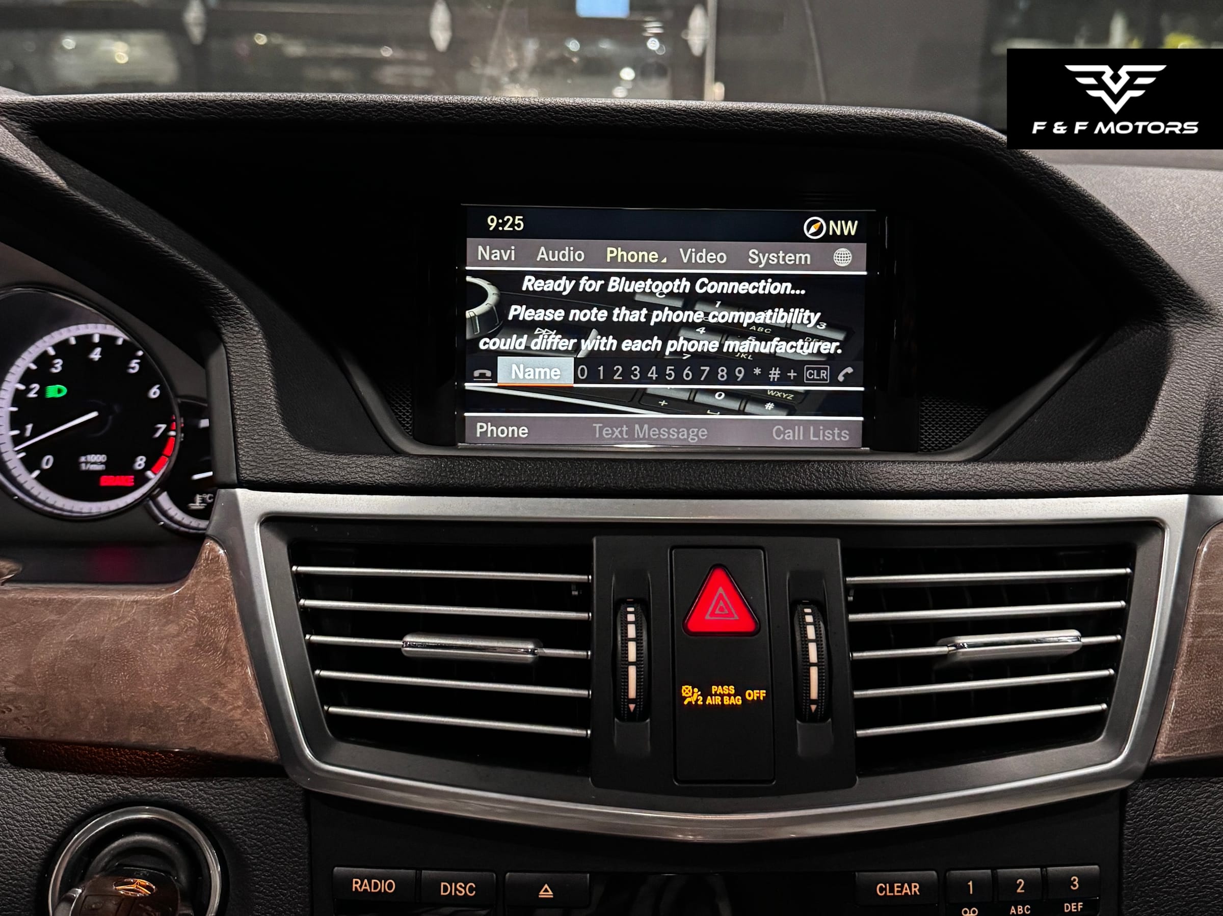 2012 Mercedes-Benz E350 Sport — Interior