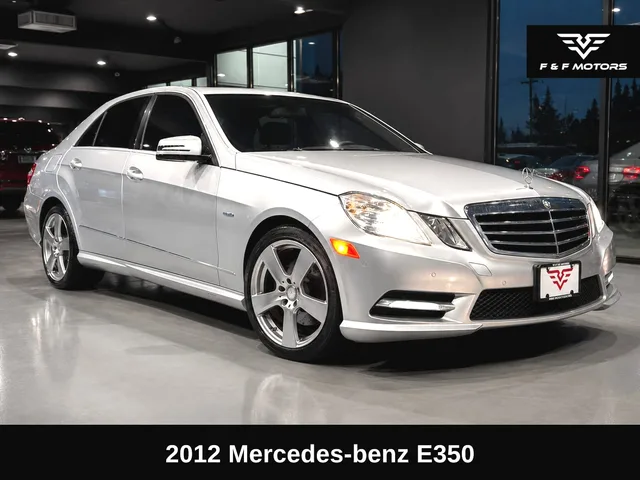2012 Mercedes-Benz E350 Sport