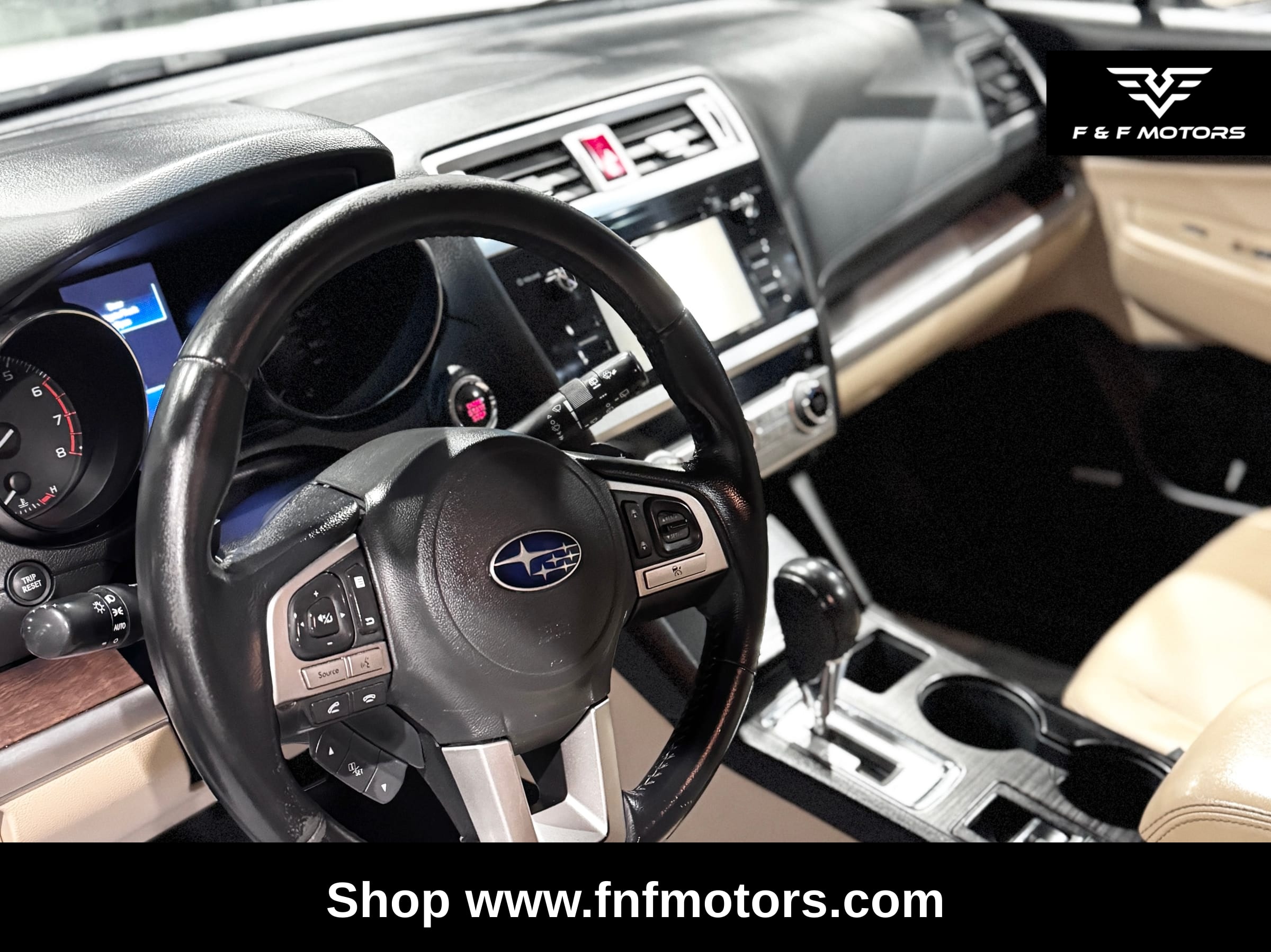 2015 Subaru Outback Limited — Interior